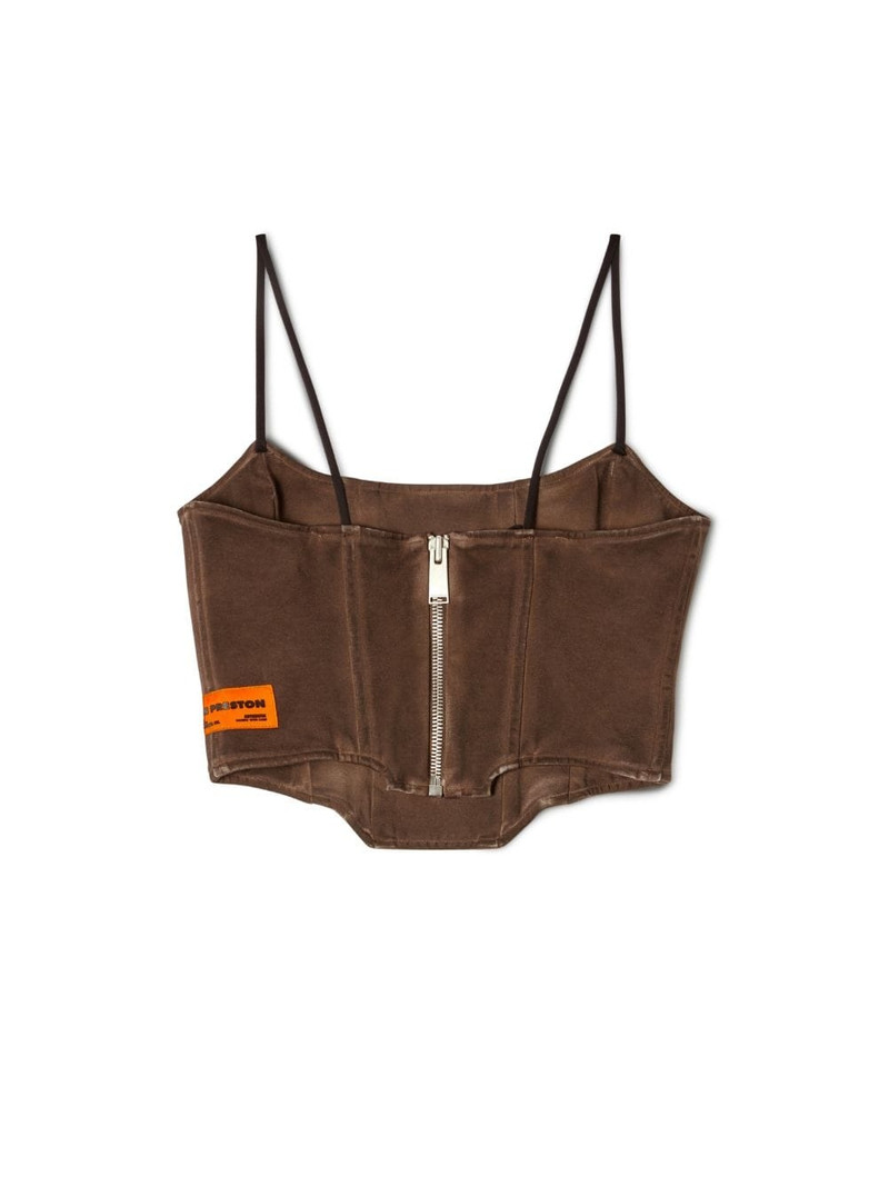 Washed Jersey Corset 6