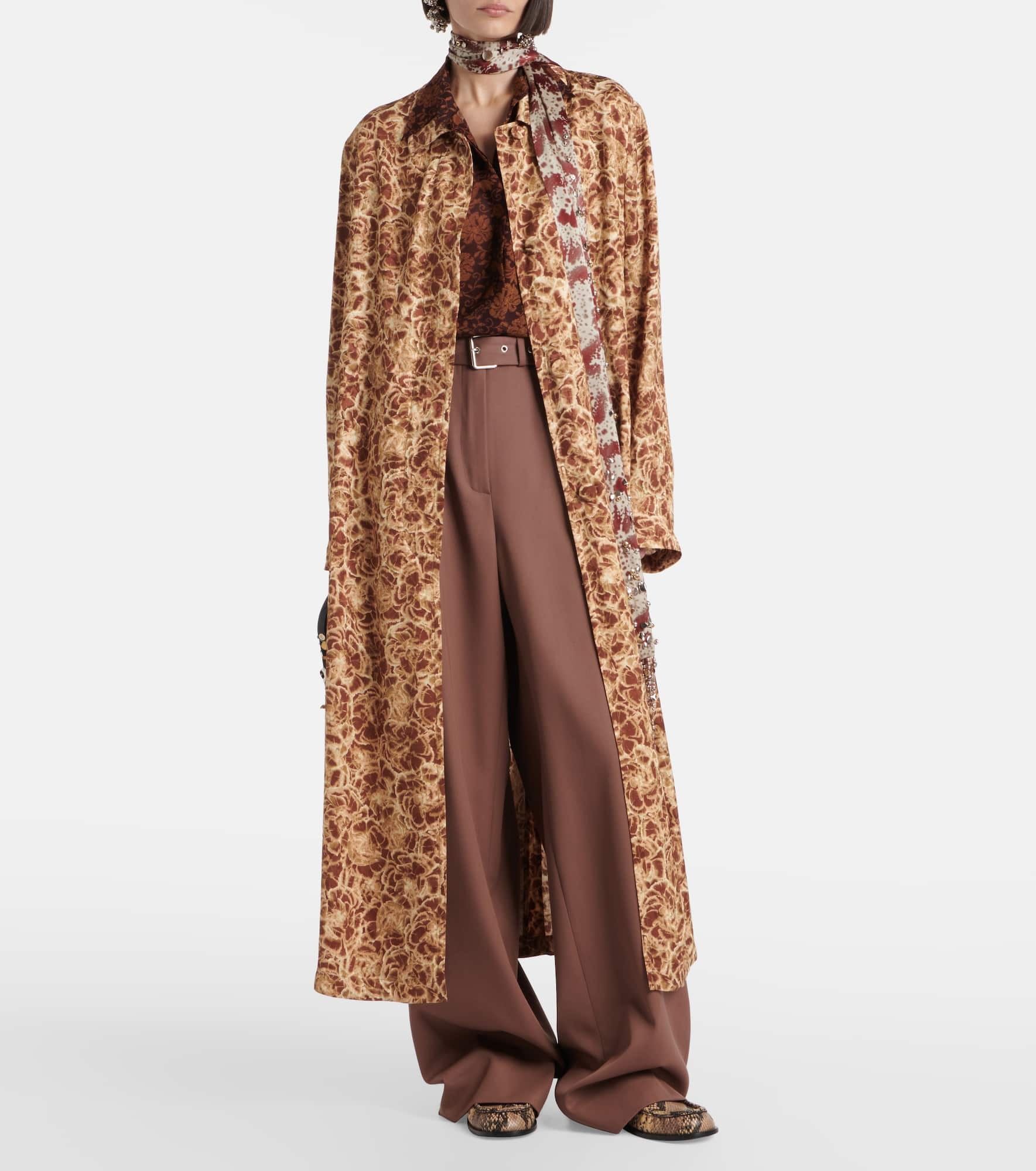 Leopard-print coat - 2