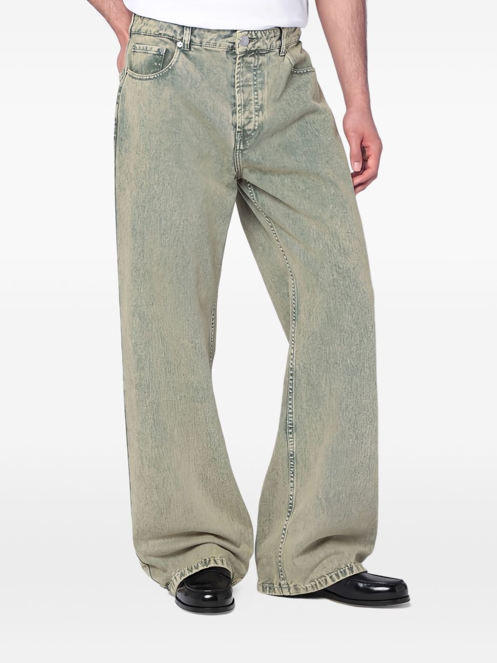 faded jeans - 4