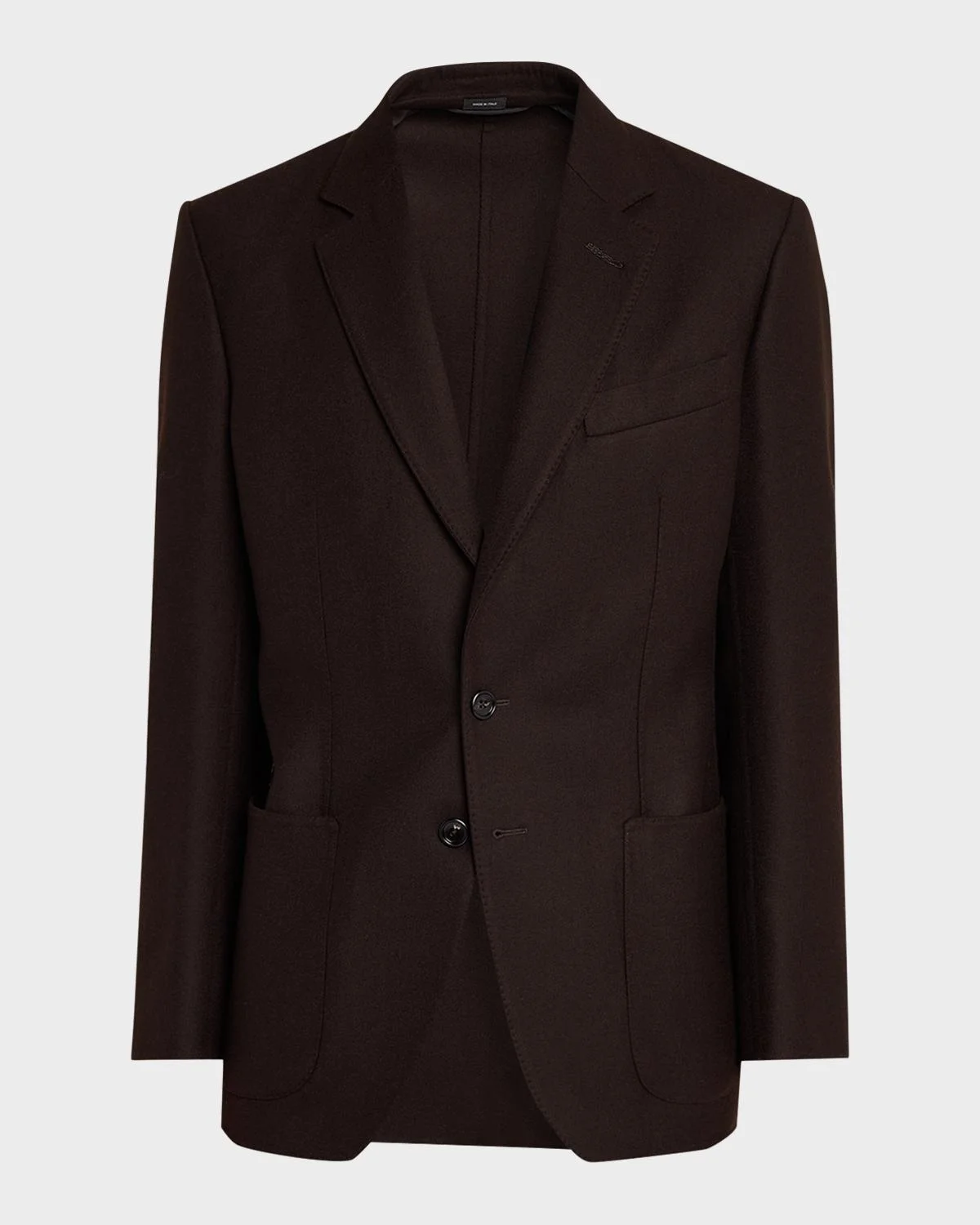 Men's Wool Single-Breasted Sport Coat - 1