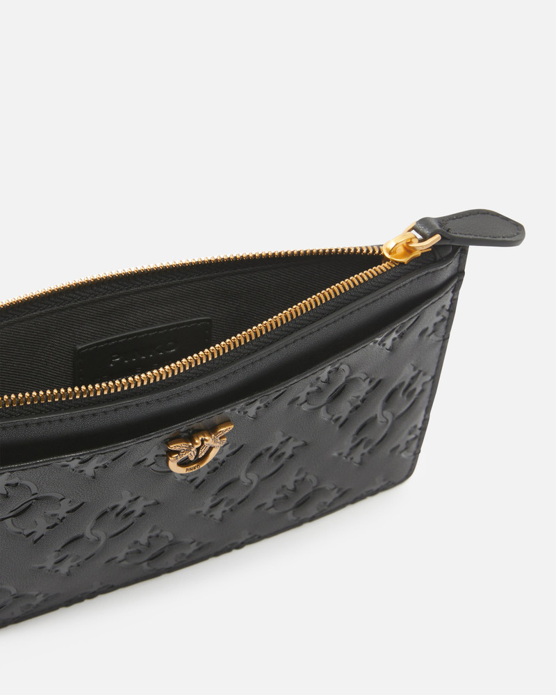 RECTANGULAR LEATHER CARD HOLDER WITH IMPRINTED LOGO 4