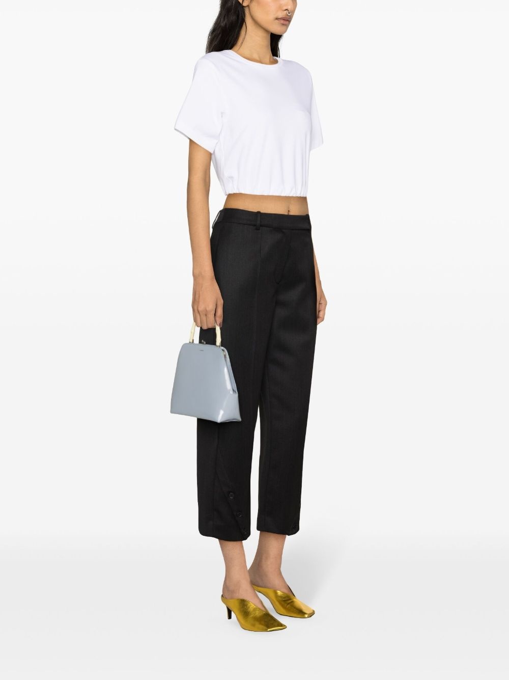 elasticated-waist T-shirt - 3