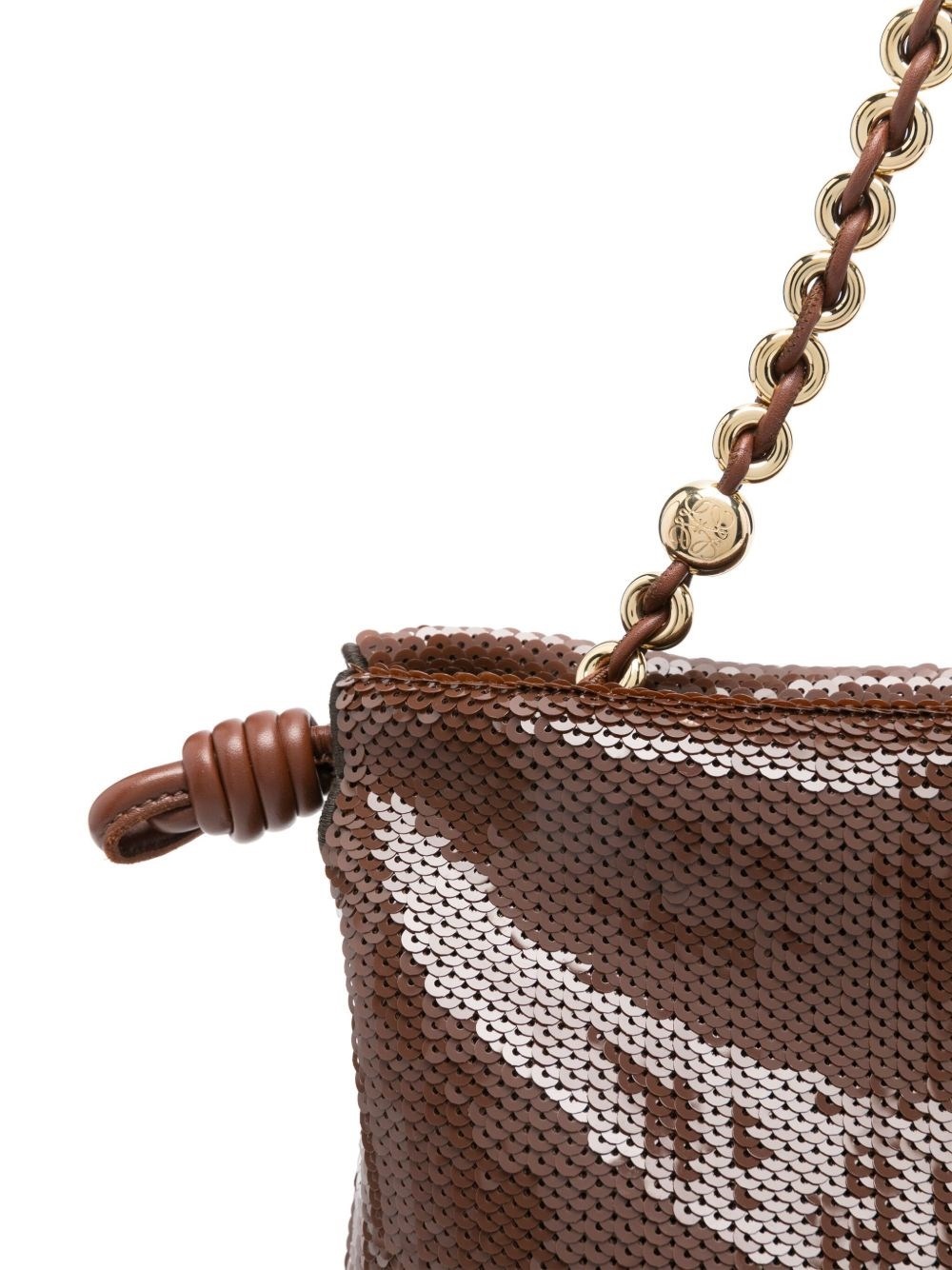 Flamenco medium sequined clutch - 4