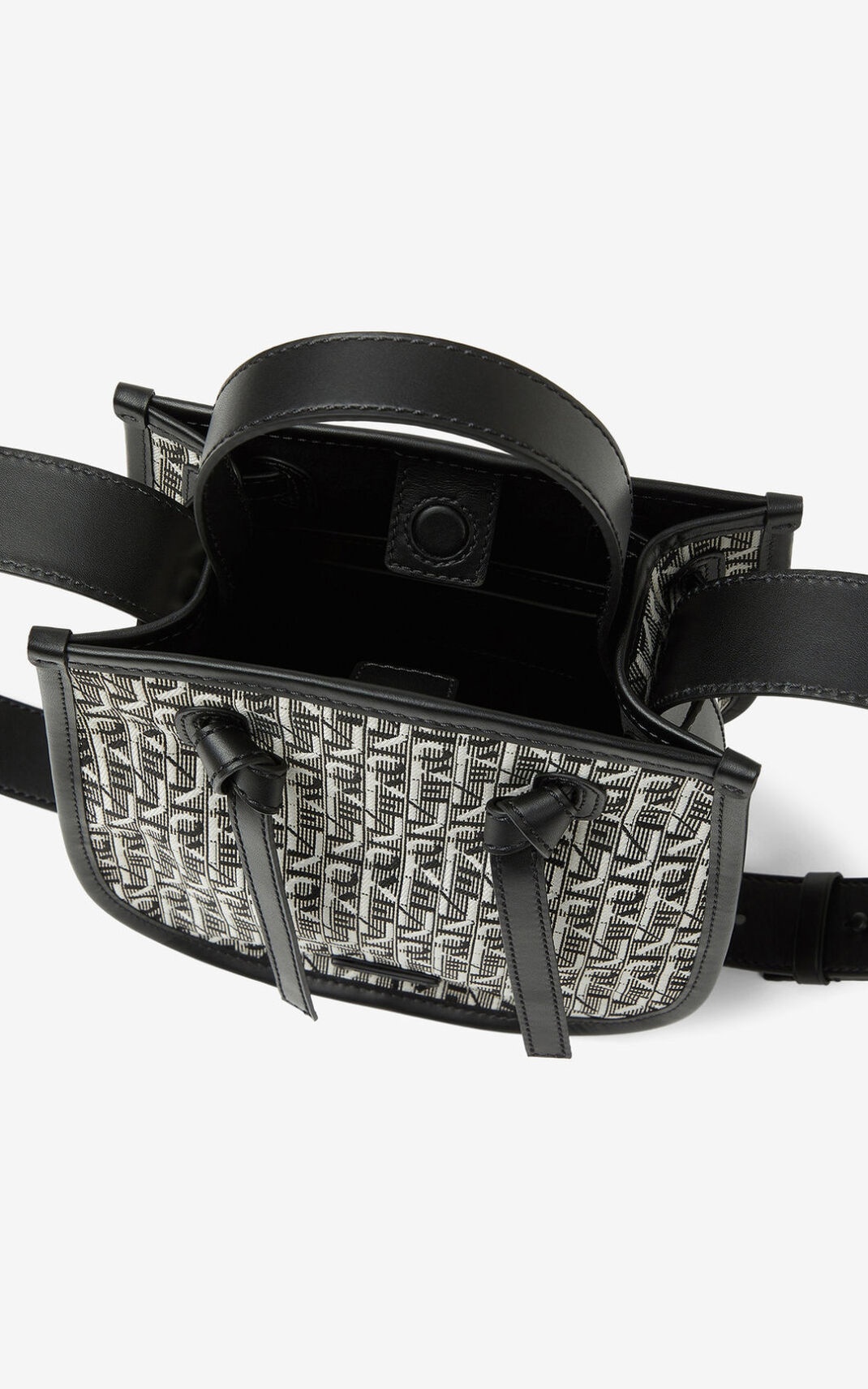 Courier jacquard bucket bag - 3
