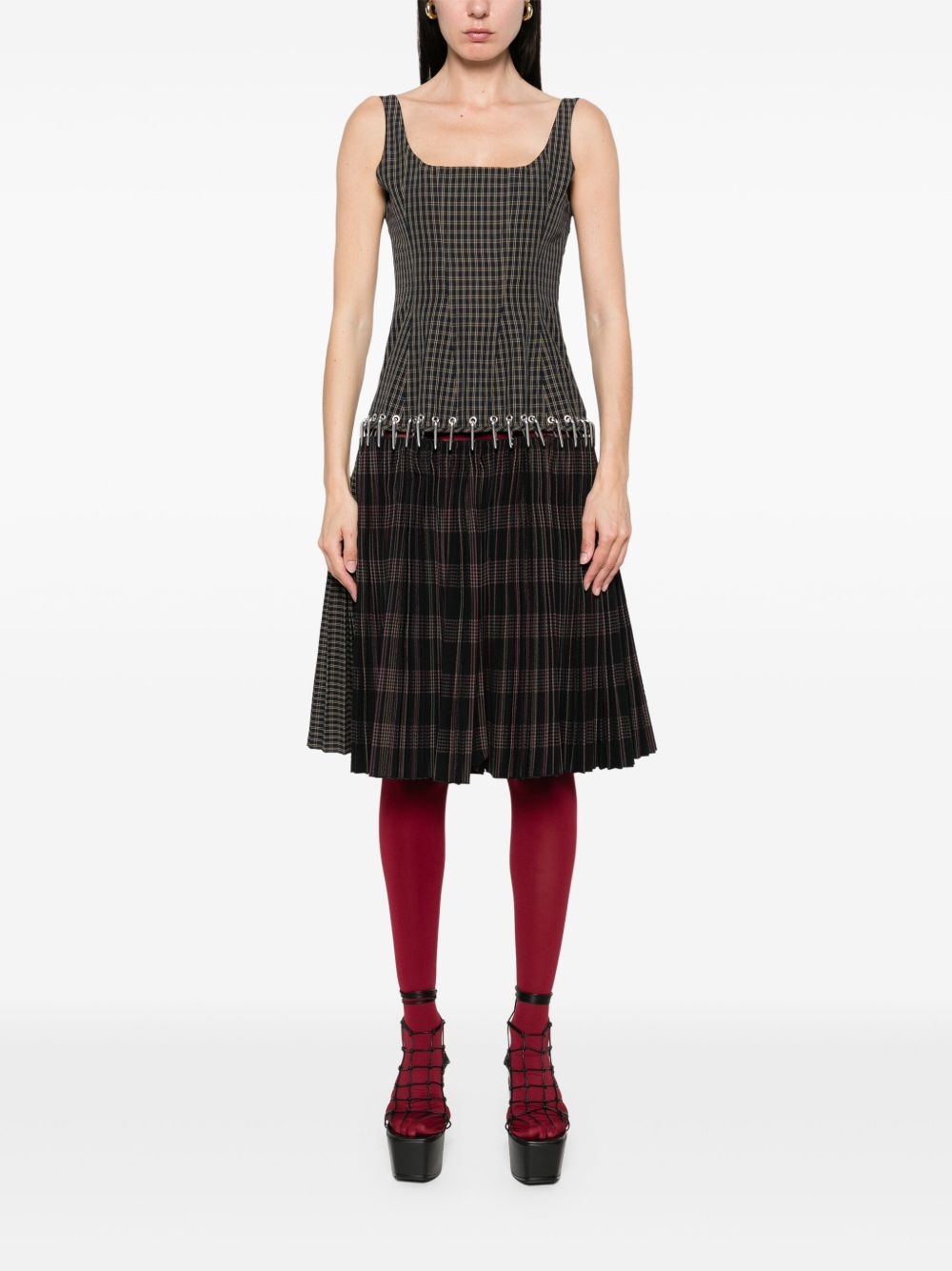 Afly Deco midi dress - 2