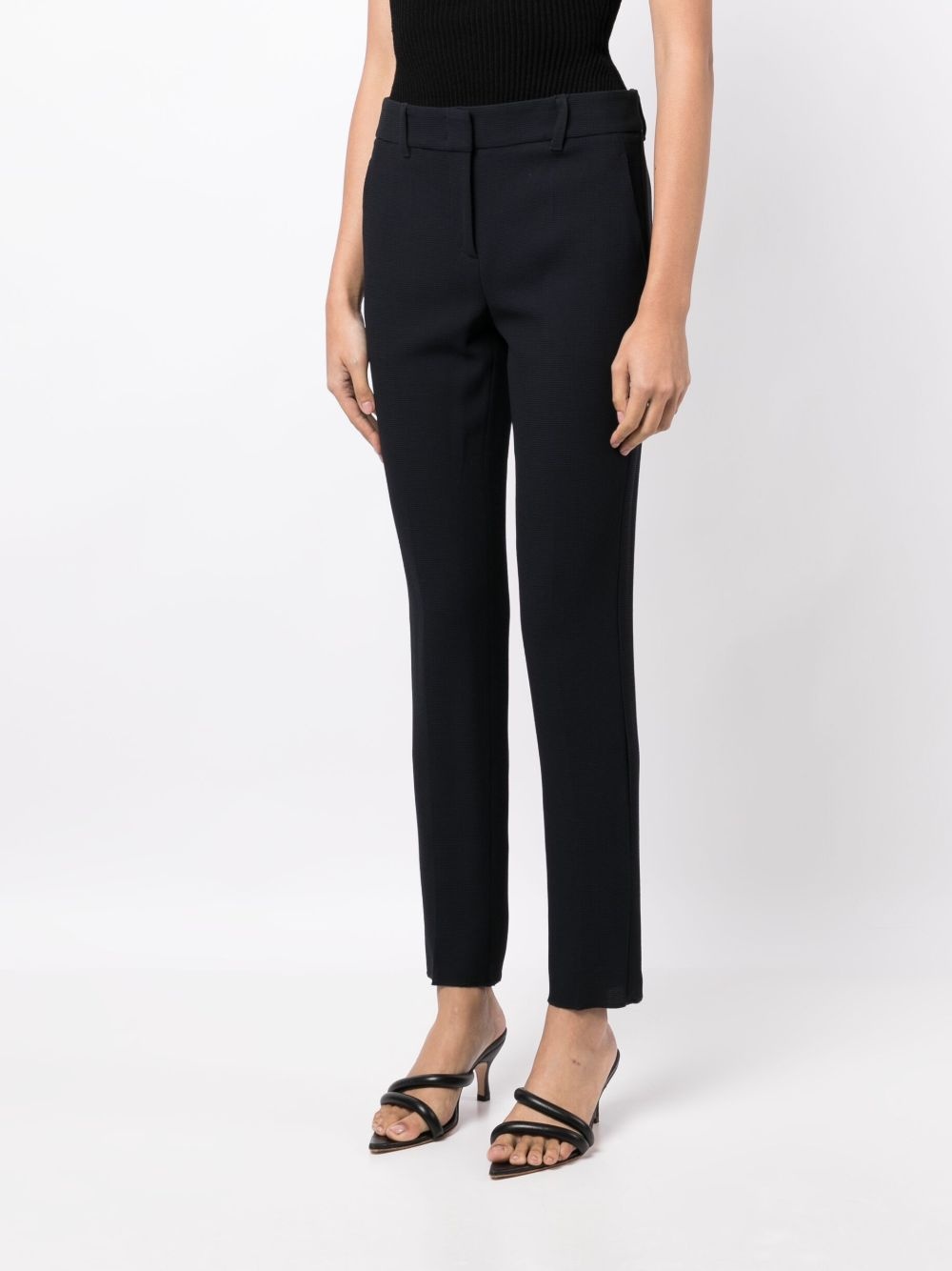mid-rise cropped trousers - 3