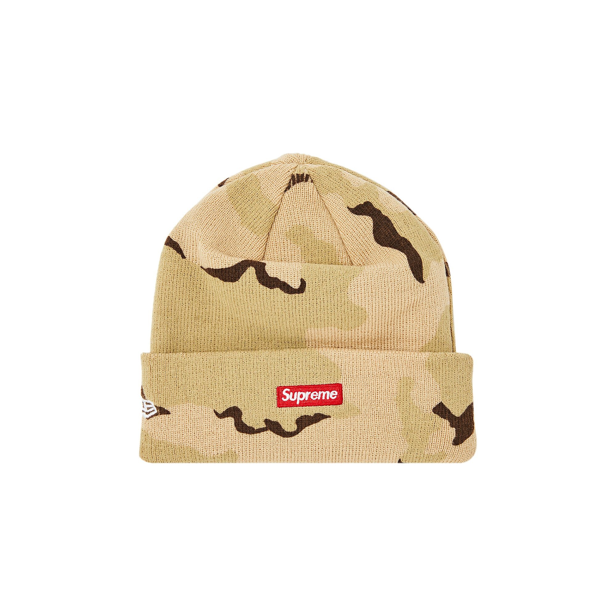 Supreme Supreme x New Era Beanie Desert Camo REVERSIBLE