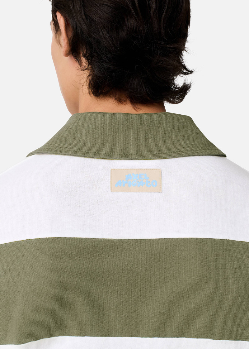 Striped Polo T-Shirt 6