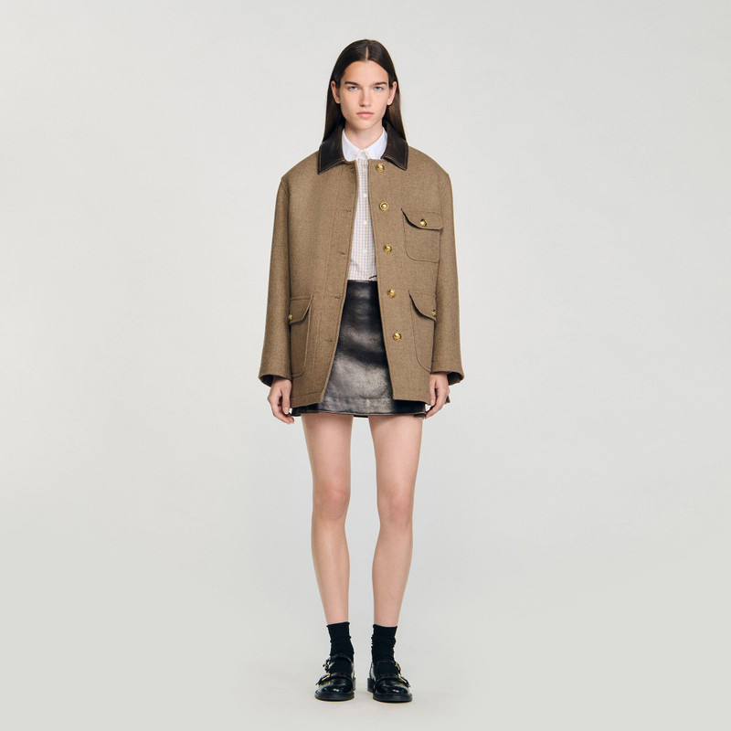 Sandro TWEED COAT outlook