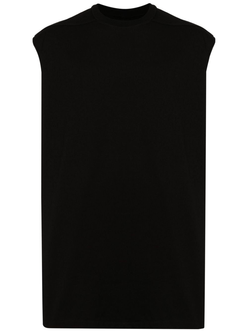 sleeveless cotton T-shirt - 1