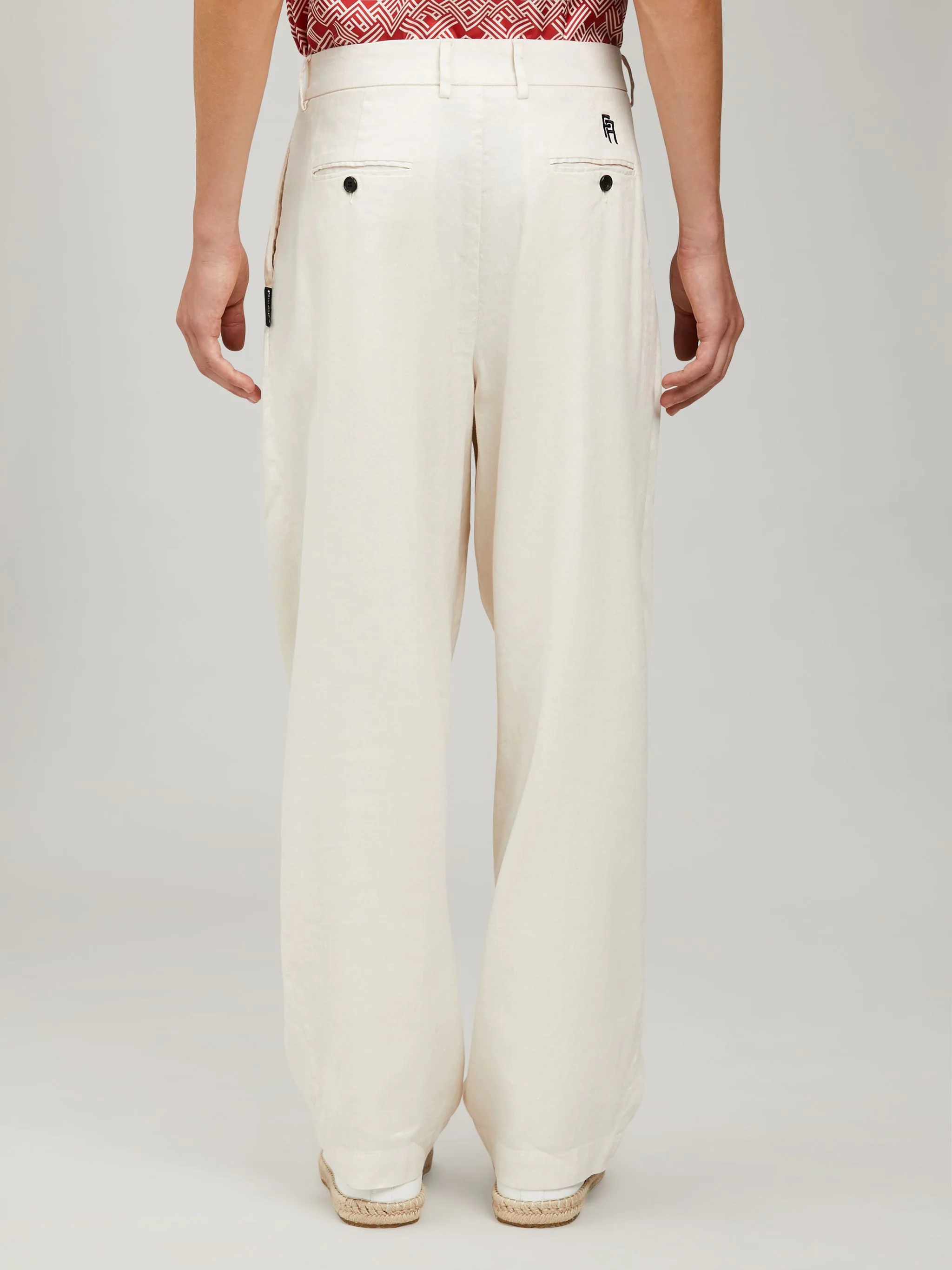 LINEN CHINOS - 5