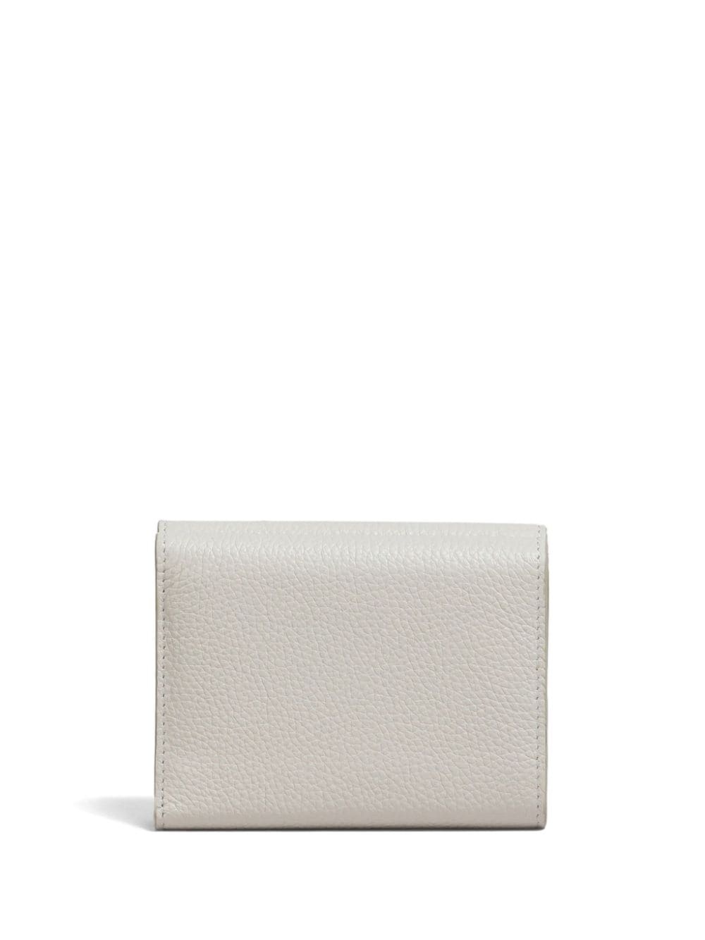 logo-embroidered leather wallet - 2