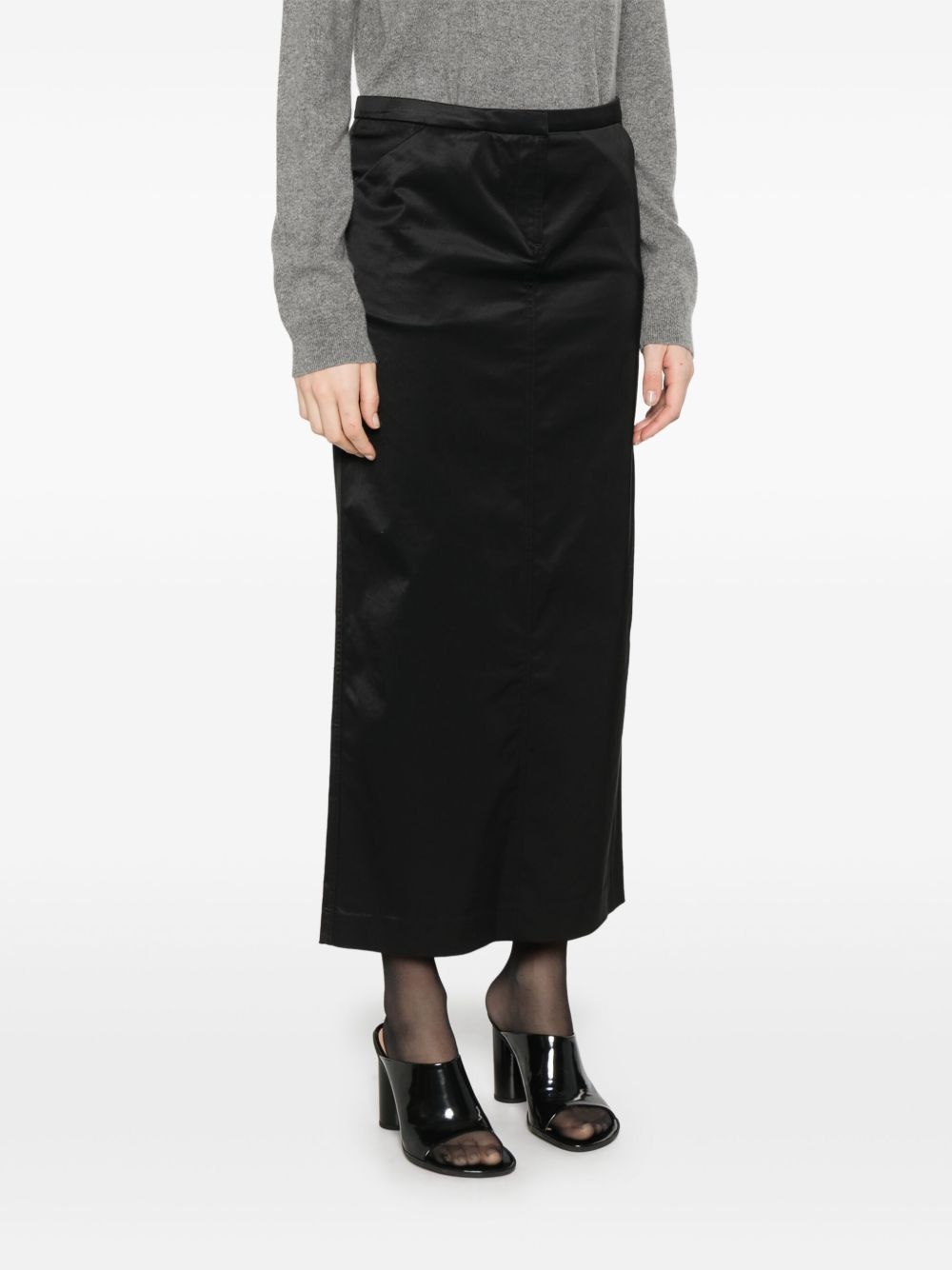 Straight midi skirt - 3