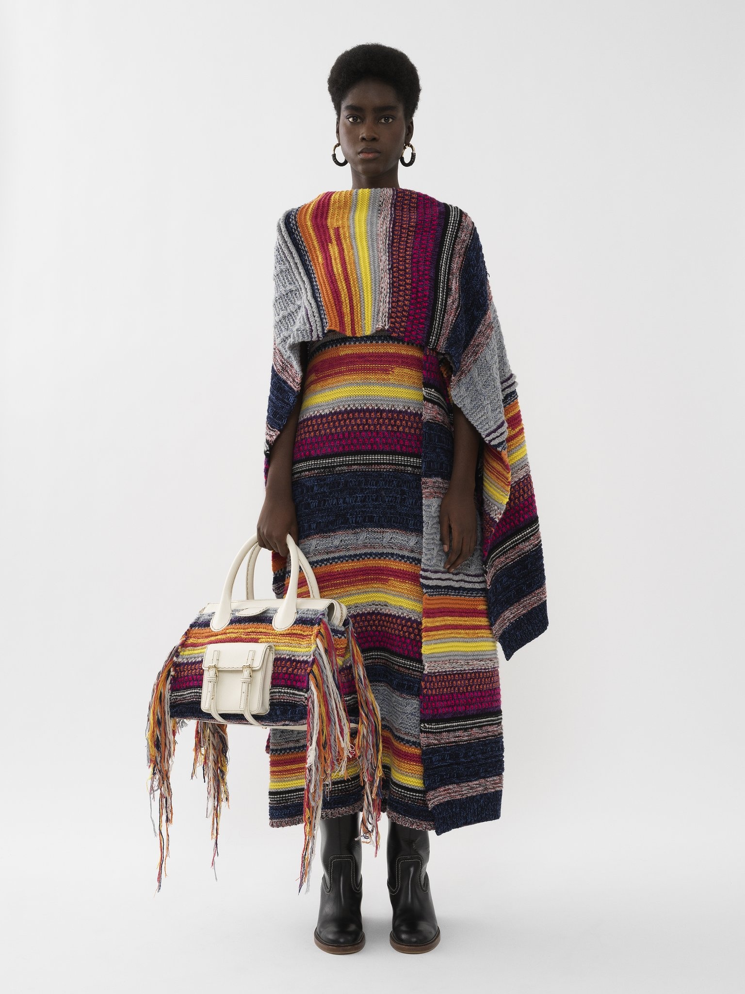 LONG PONCHO - 6