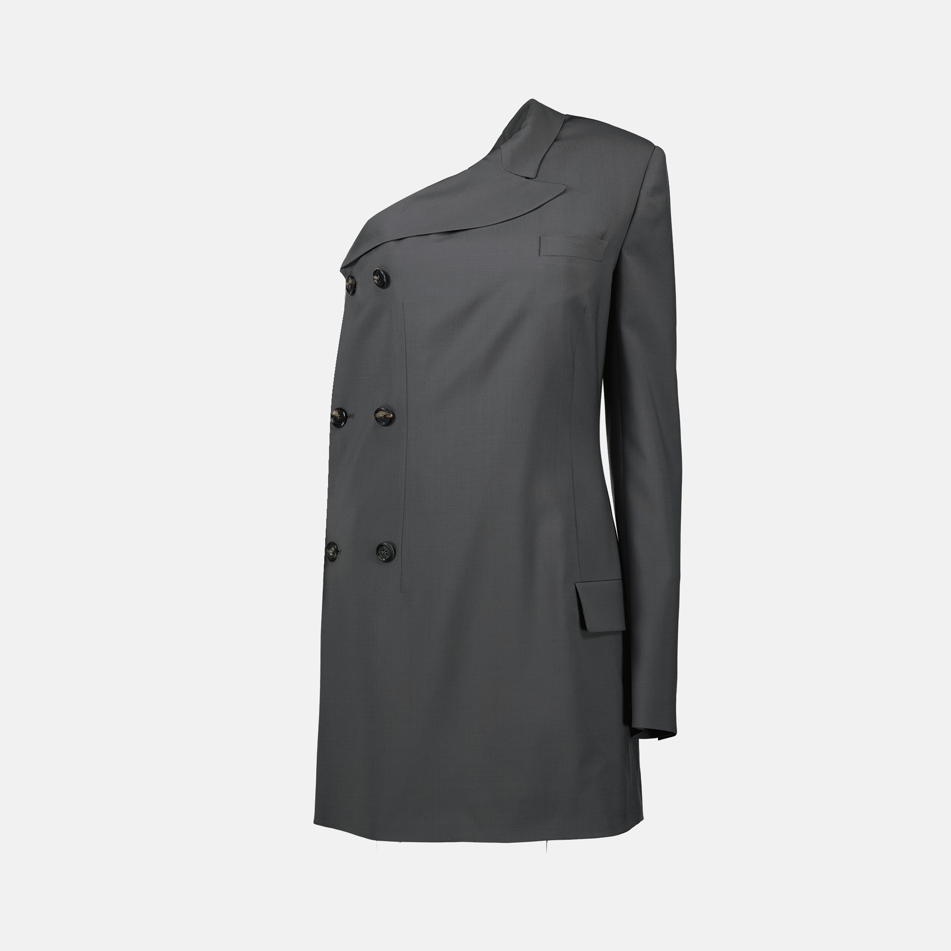 Robe blazer asymétrique - 1