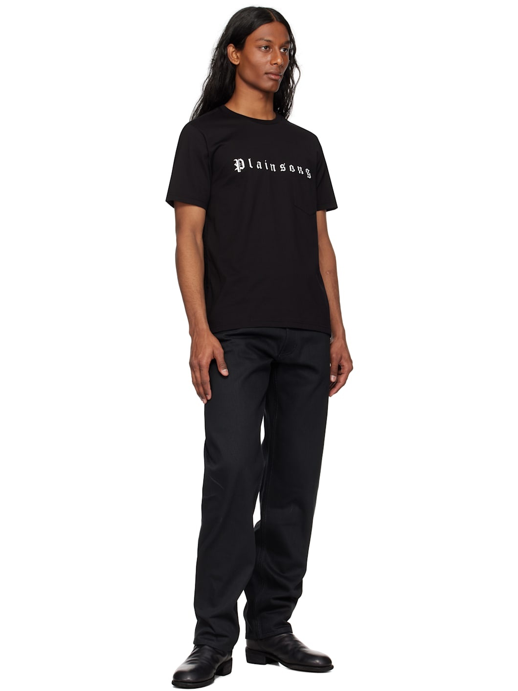 Black Loose Fit Jeans - 4