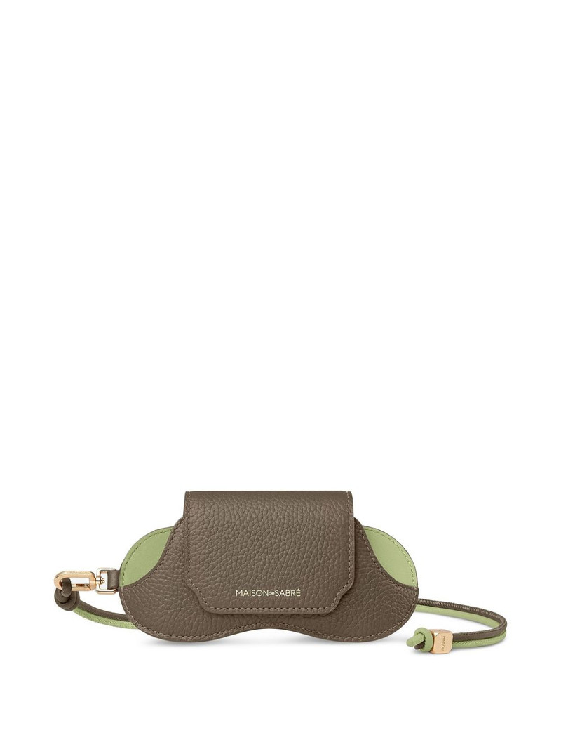 clippable leather sunglasses sling case 1