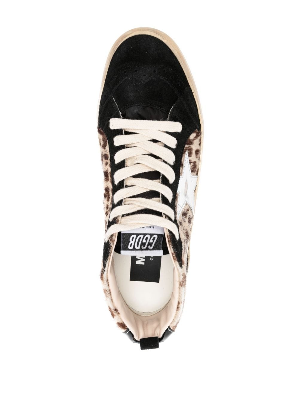 Mid Star panelled sneakers - 4