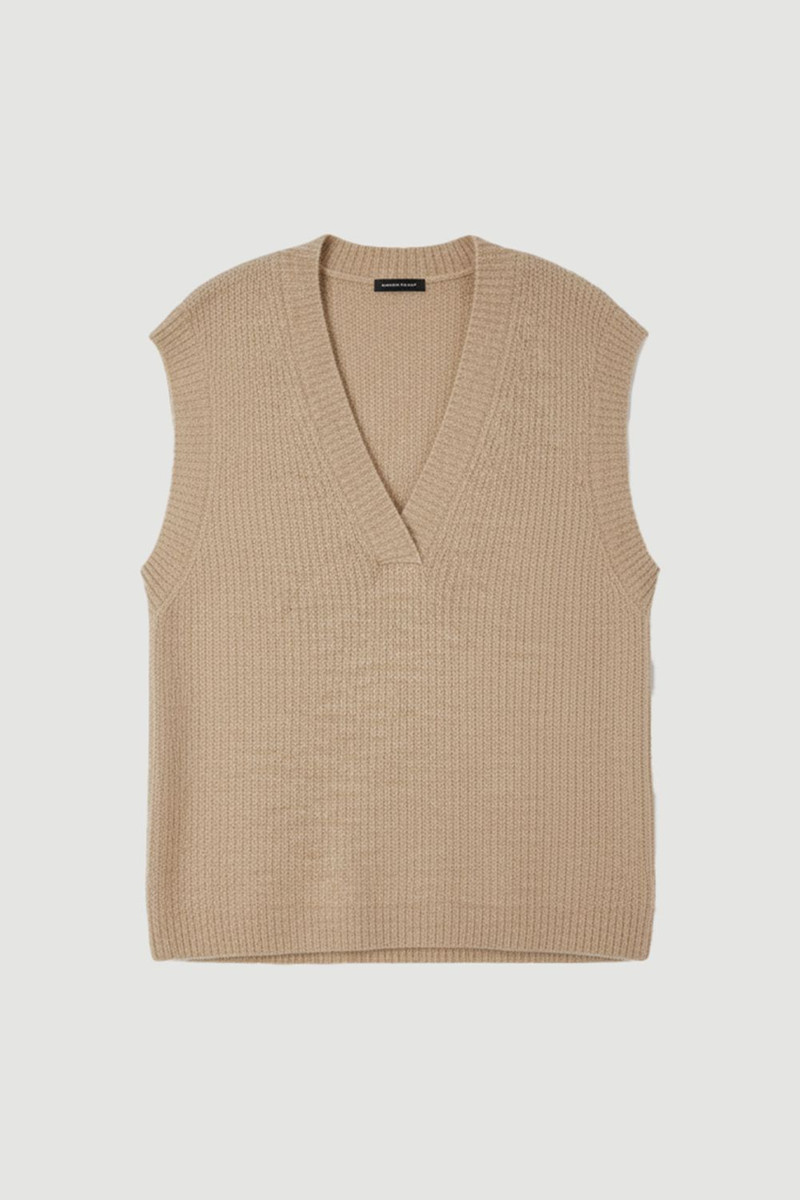 Light Weight Alpaca Blend Knitted Tank 4