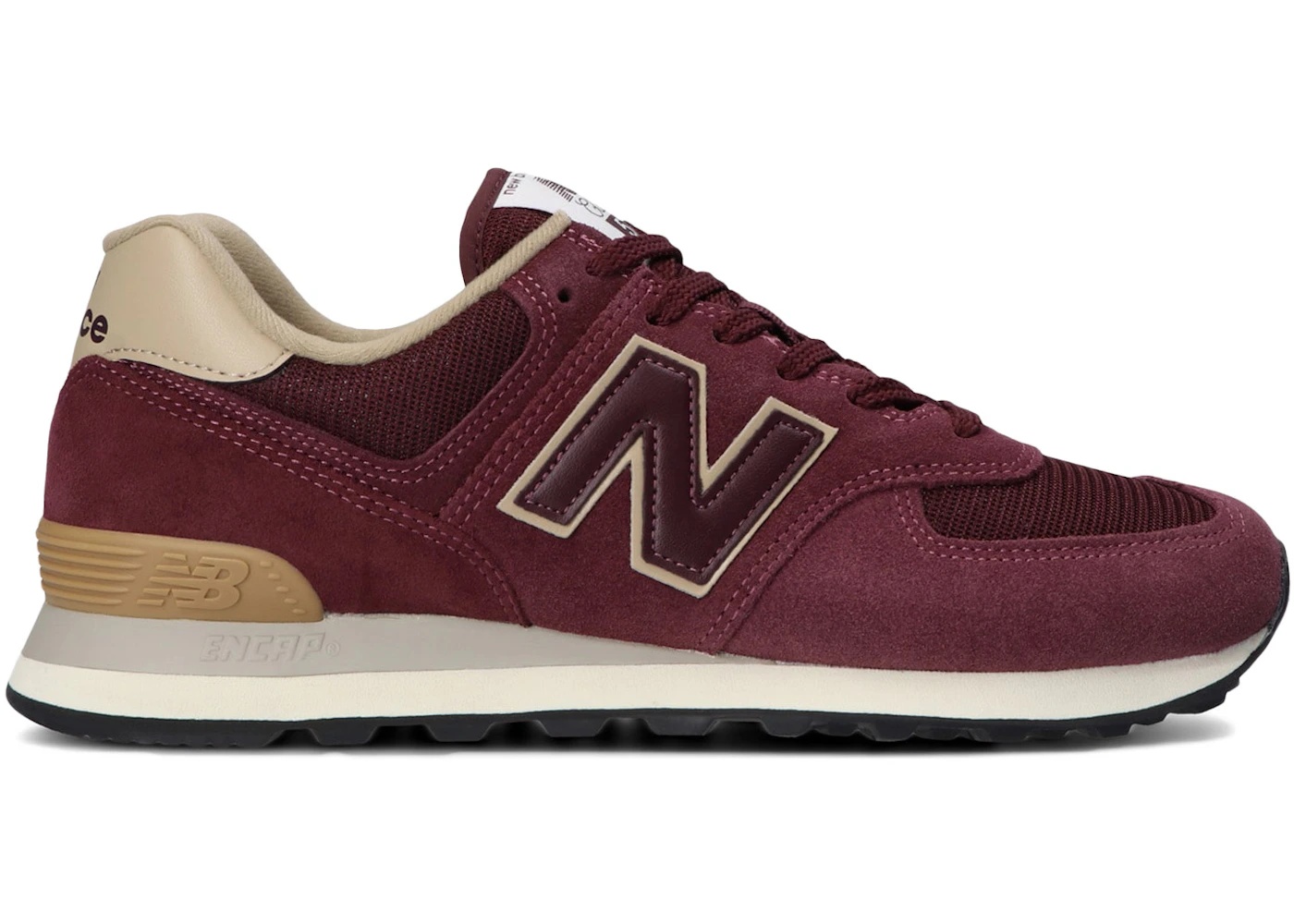 New Balance 574 Burgundy Beige - 1