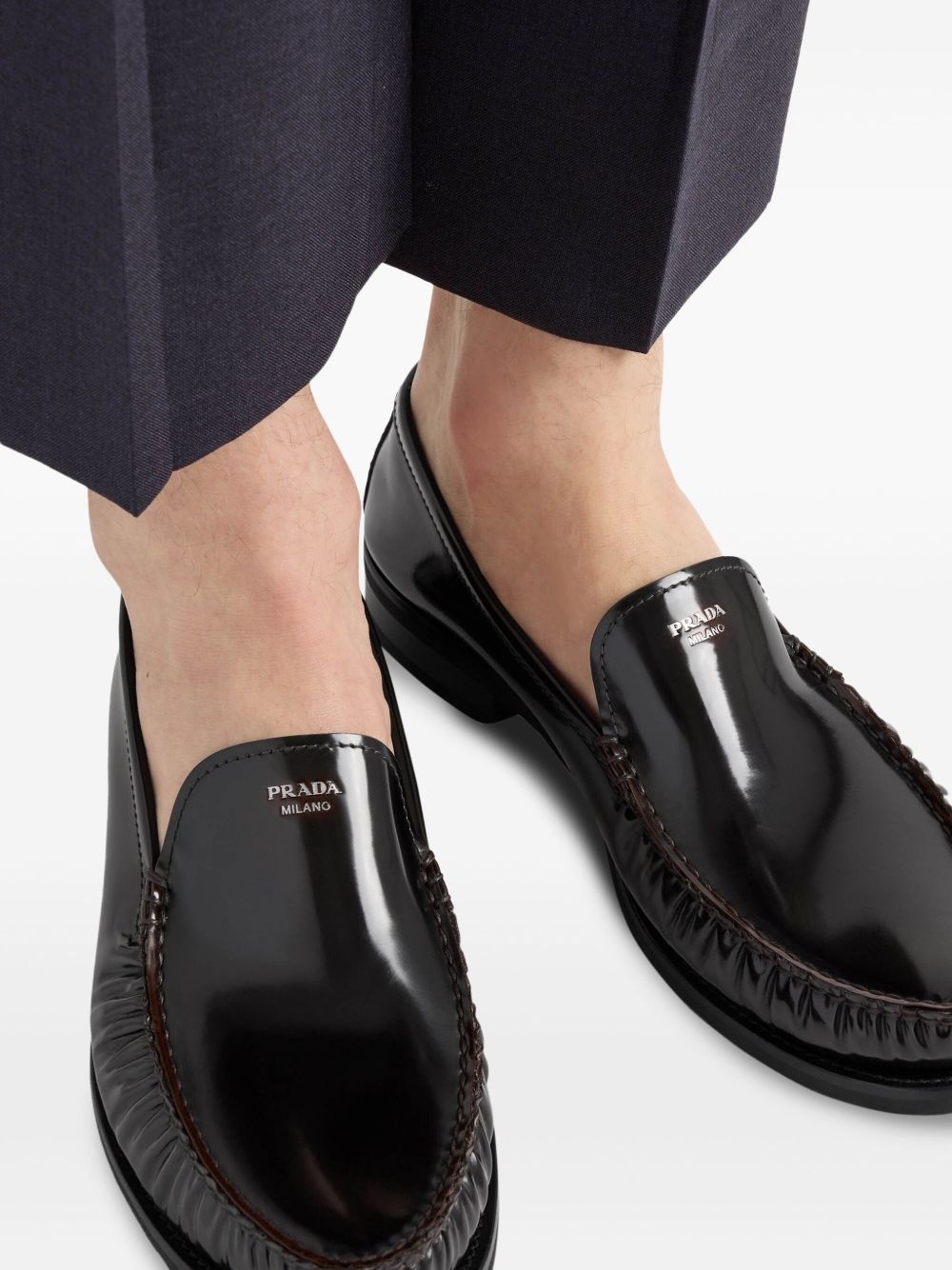 leather loafers - 6
