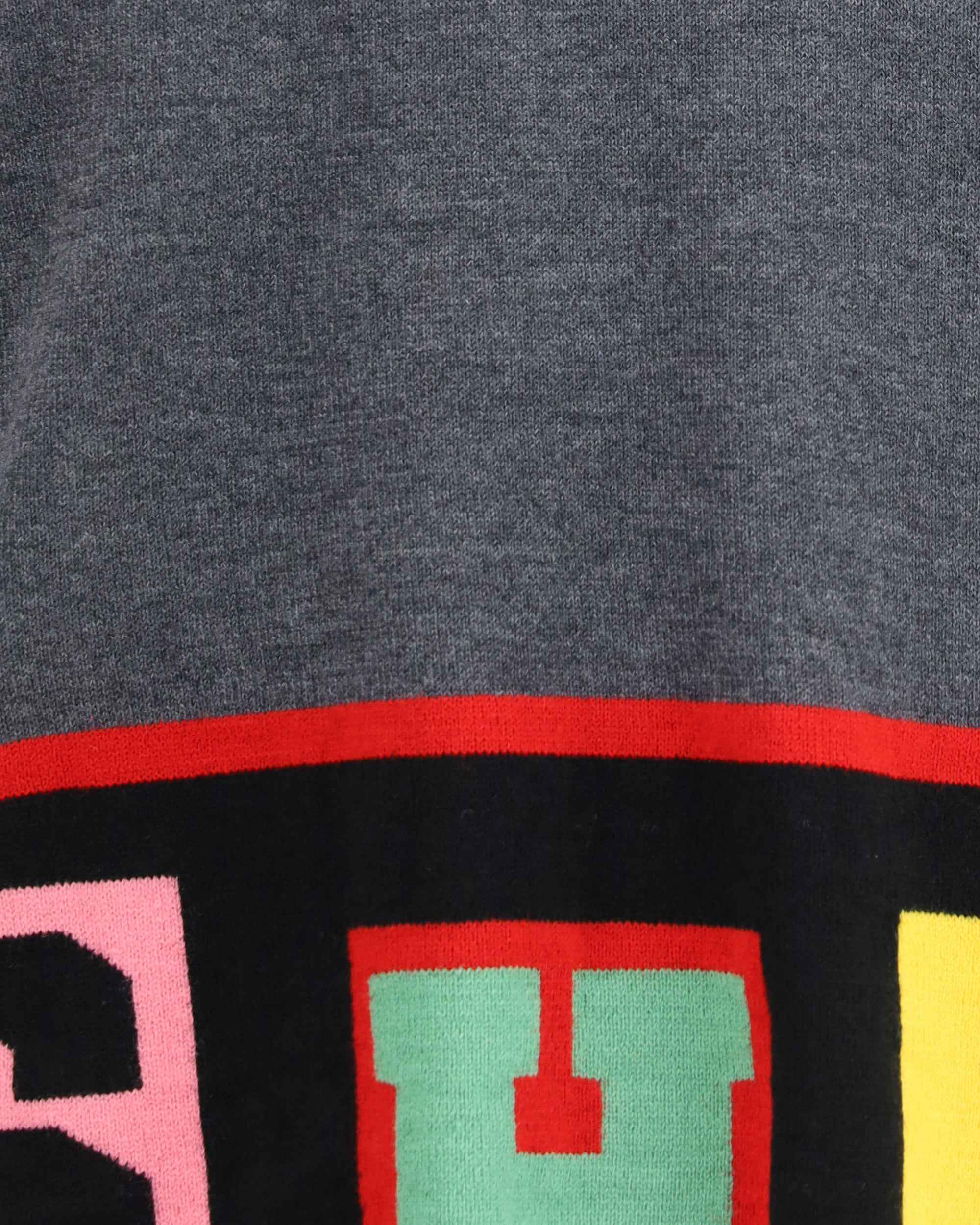 Crewneck Sweater with colorful lettering - 3