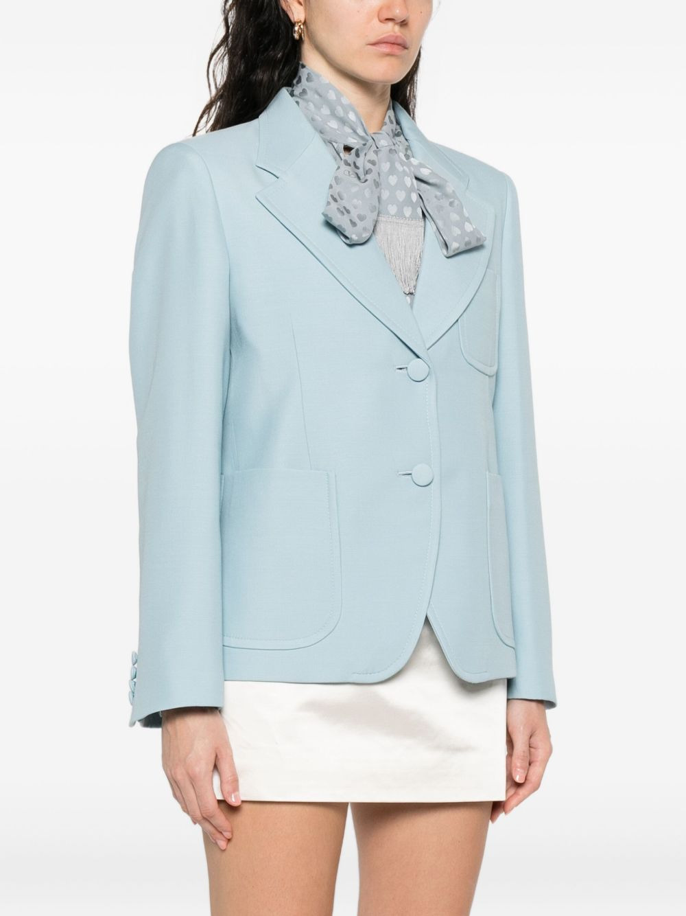 single-breasted blazer - 3
