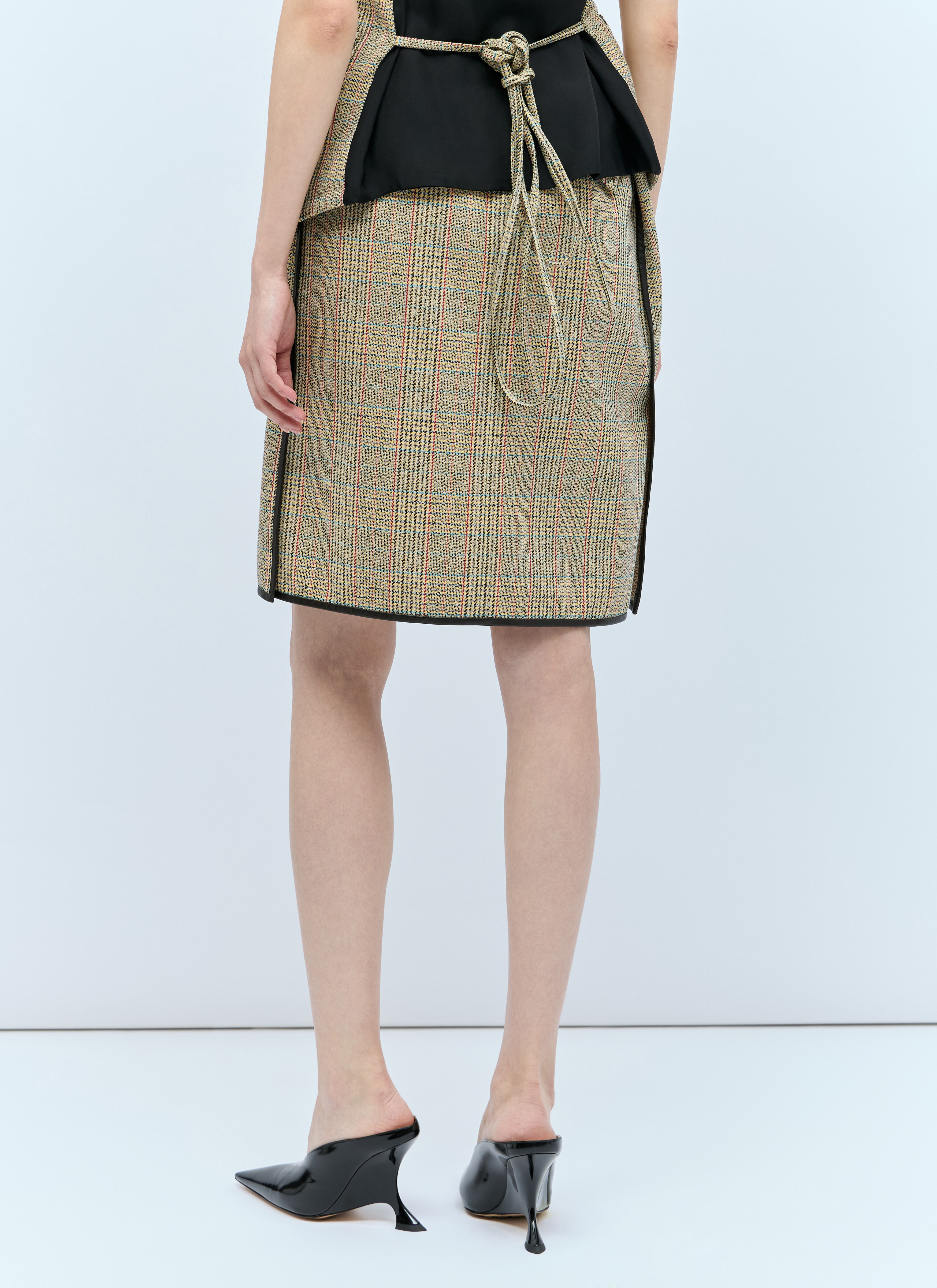 Prince Of Wales Midi Skirt - 2
