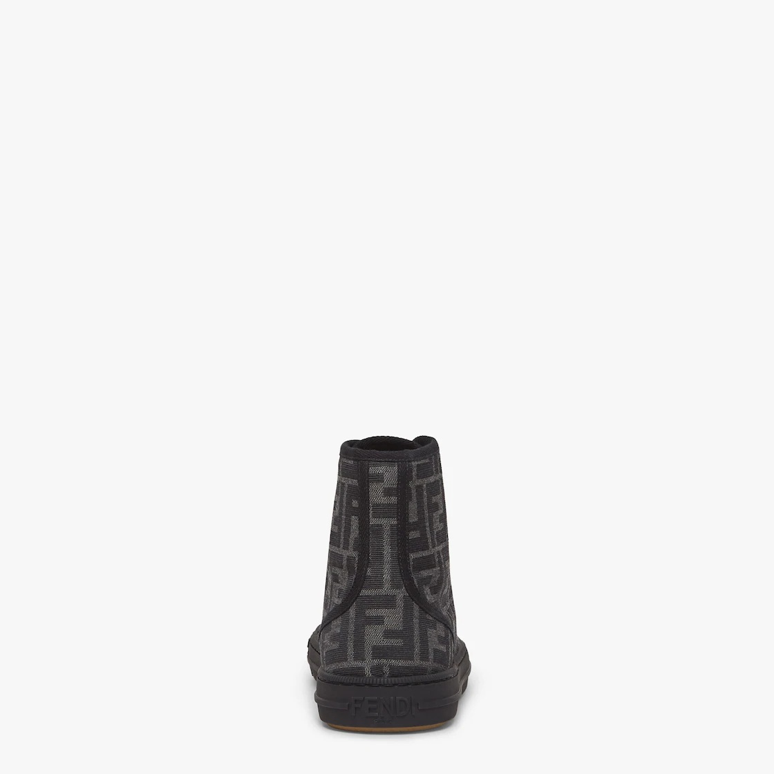 Black canvas high-tops - 3