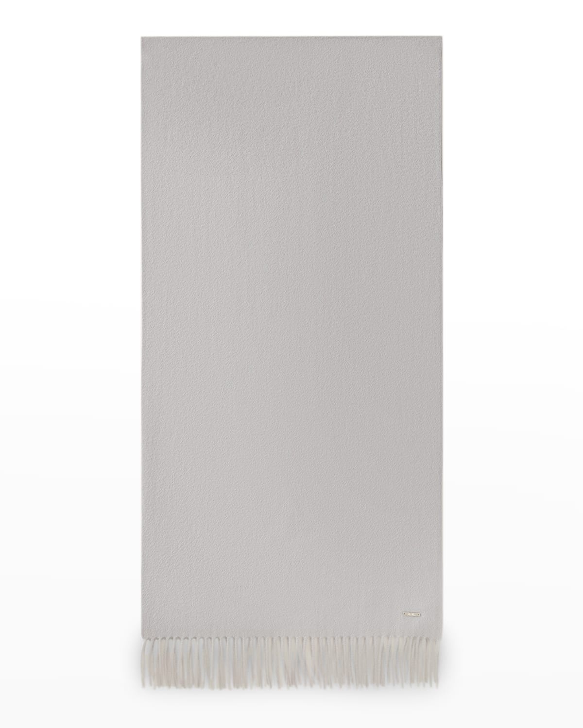 Cashmere Sciarpa Grande Fringe-Trim Scarf - 1