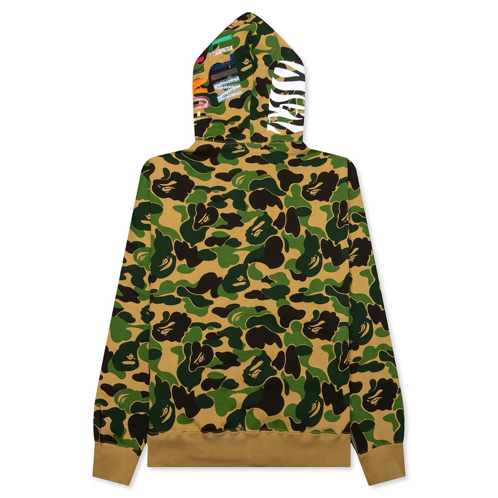 ABC CAMO TIGER FULL ZIP HOODIE - GREEN - 2