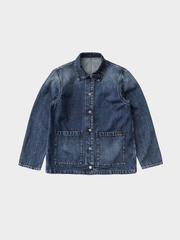 Nina Worker Jacket Denim - 1