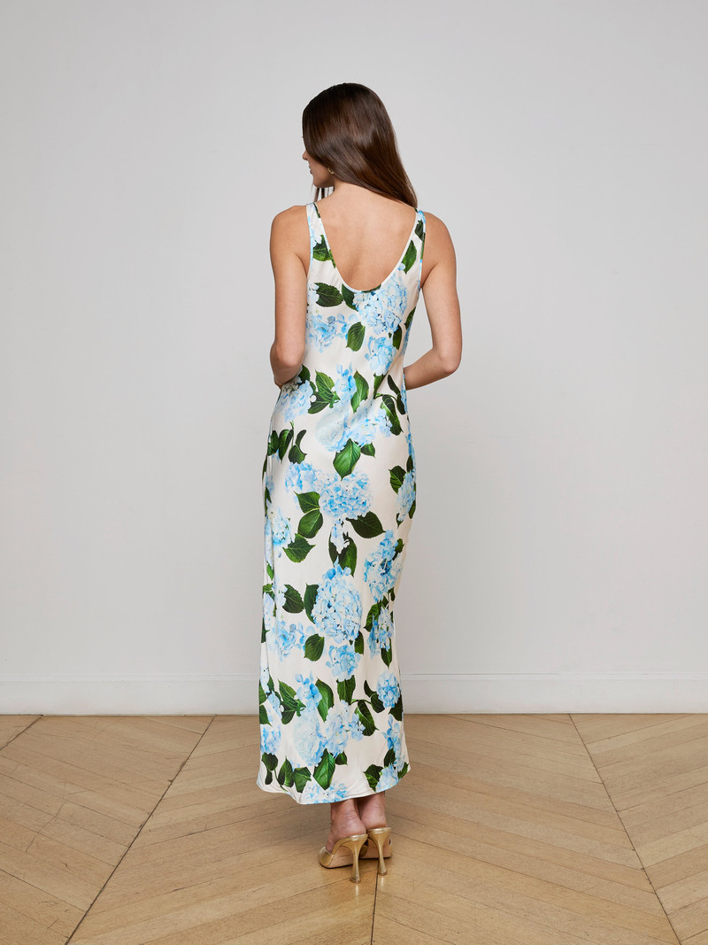 Akiya Satin Maxi Dress 4