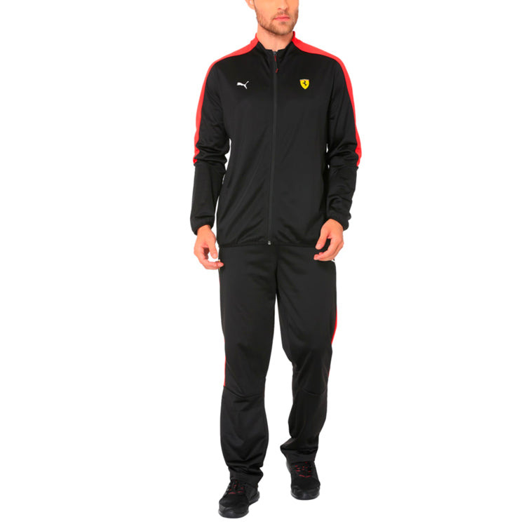 PUMA Scuderia Ferrari T7 Track Jacket 'Black' 576701-02 - 3