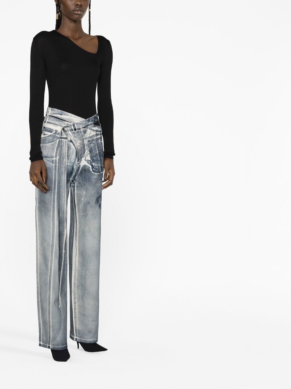 Ottolinger SSENSE Exclusive Blue Jeans