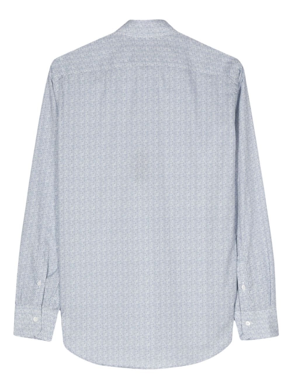graphic-print cotton shirt - 2