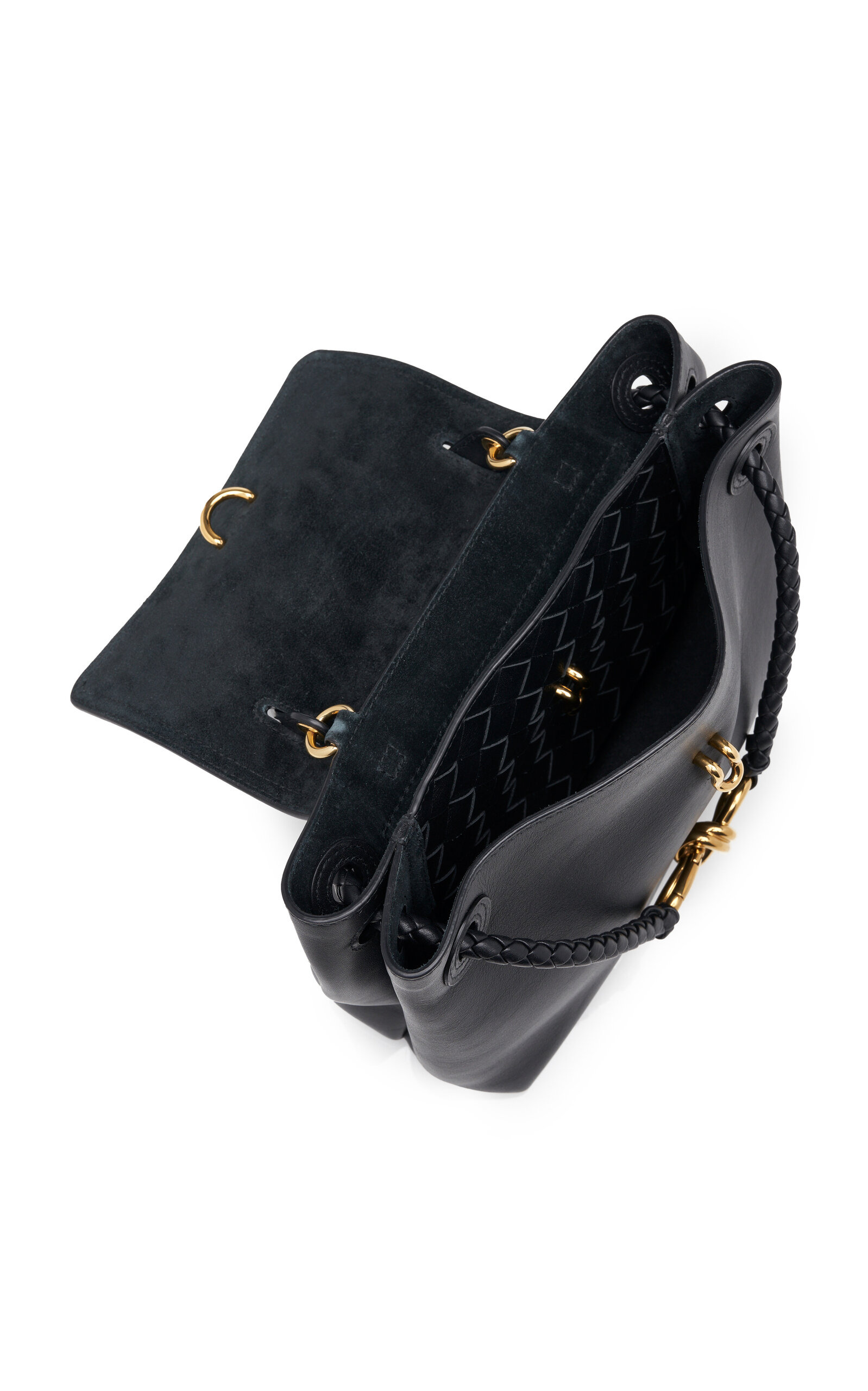 Small Ciao Ciao Leather Top Handle Bag black - 8