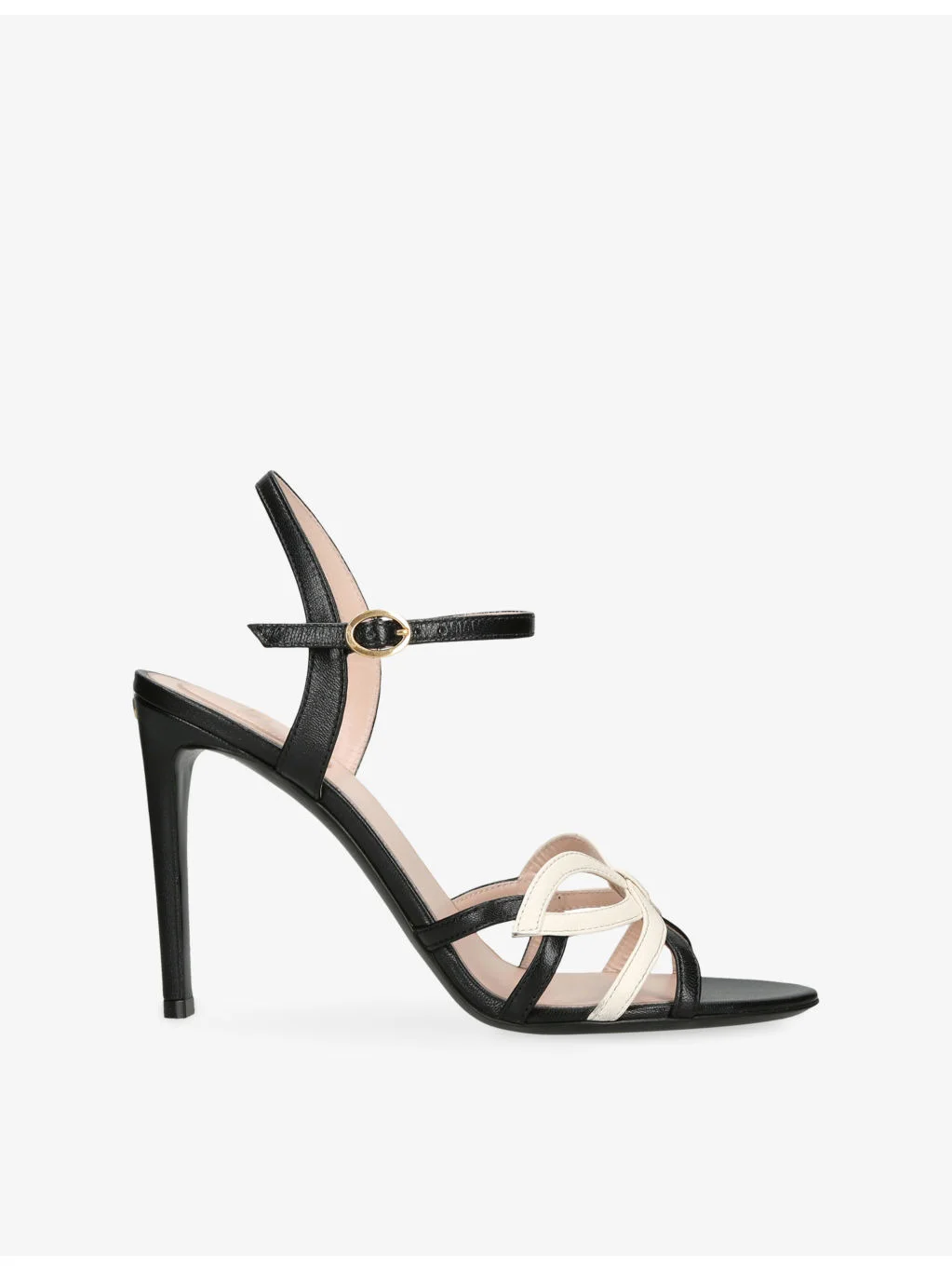 Bow 100 Heeled Leather Sandals - 1