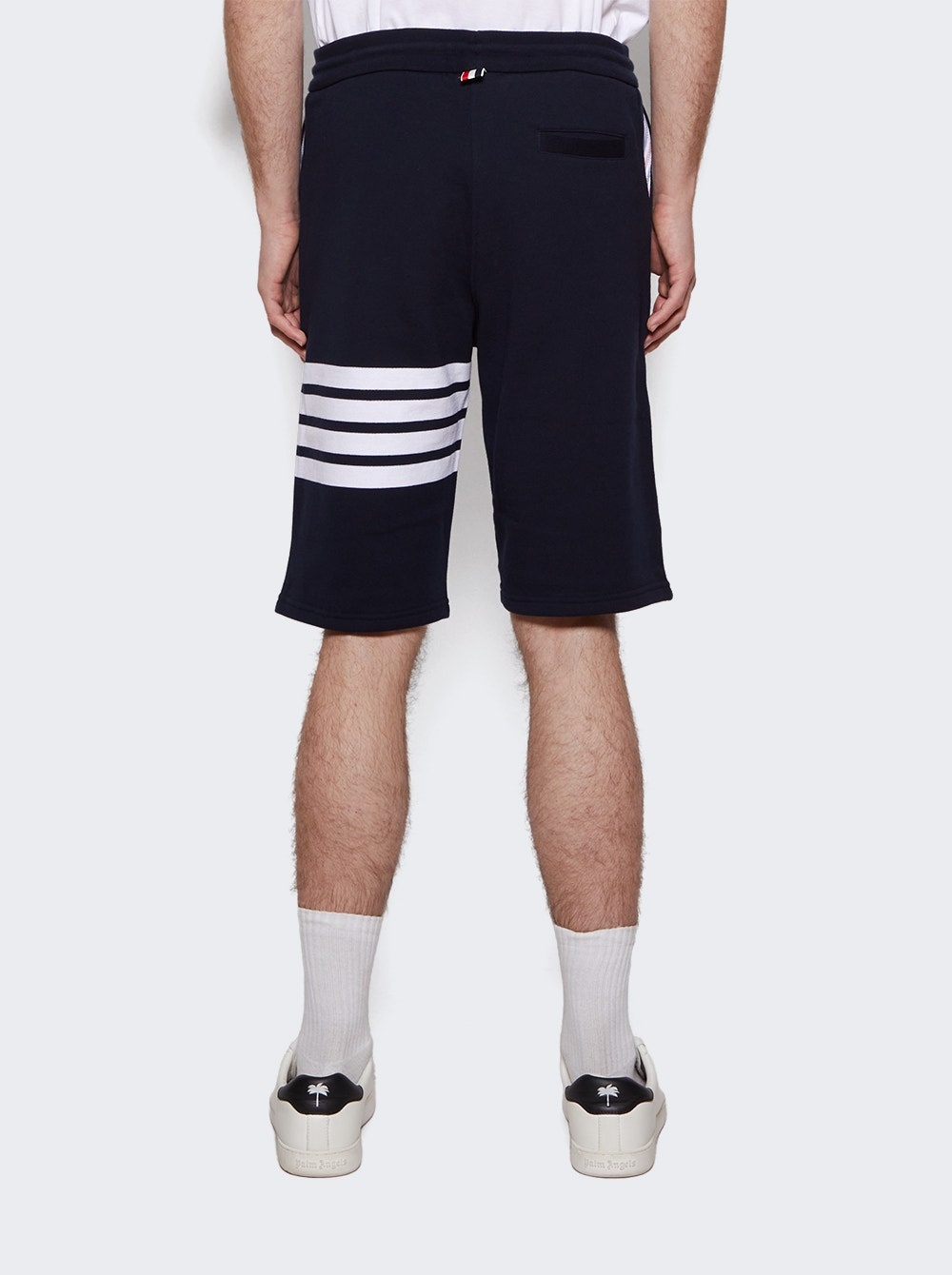 Classic Loopback Engineered 4-Bar Sweat Shorts Navy - 5