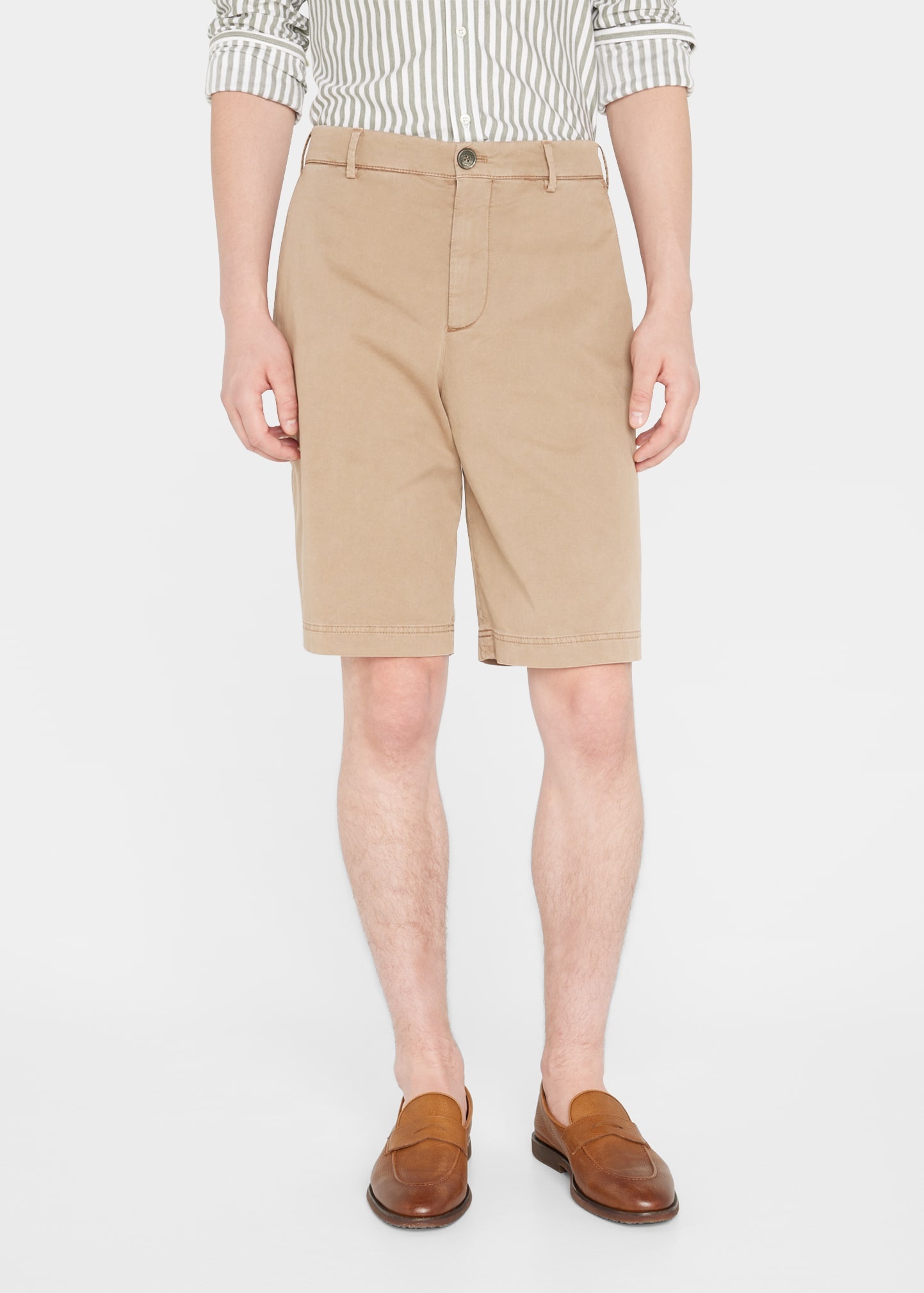 Men's Cotton Bermuda Shorts - 4