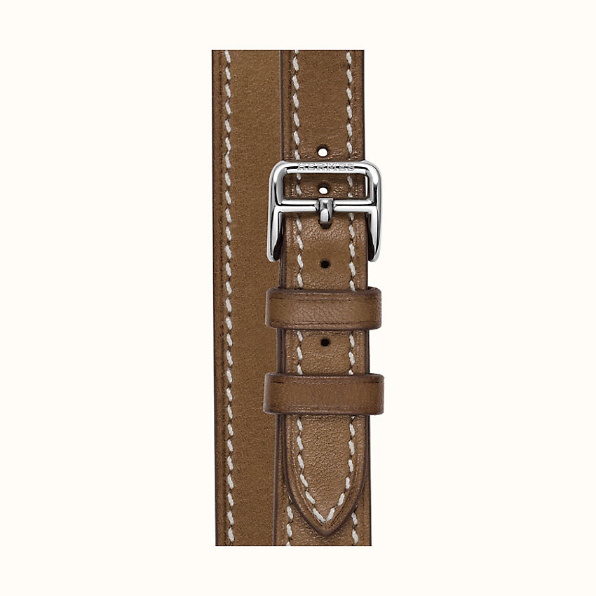 Heure H Watch Strap Double Tour, 21 x 21 mm, long - 1