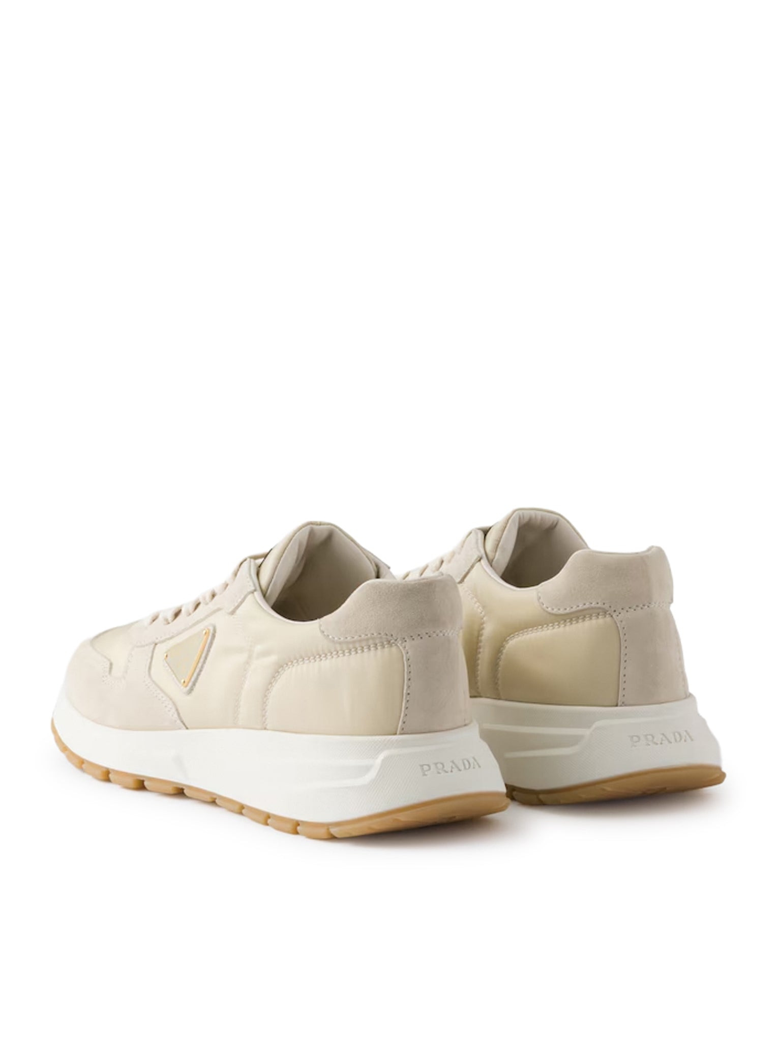 PRAX 01 SNEAKERS IN RE-NYLON AND SUEDE - 3