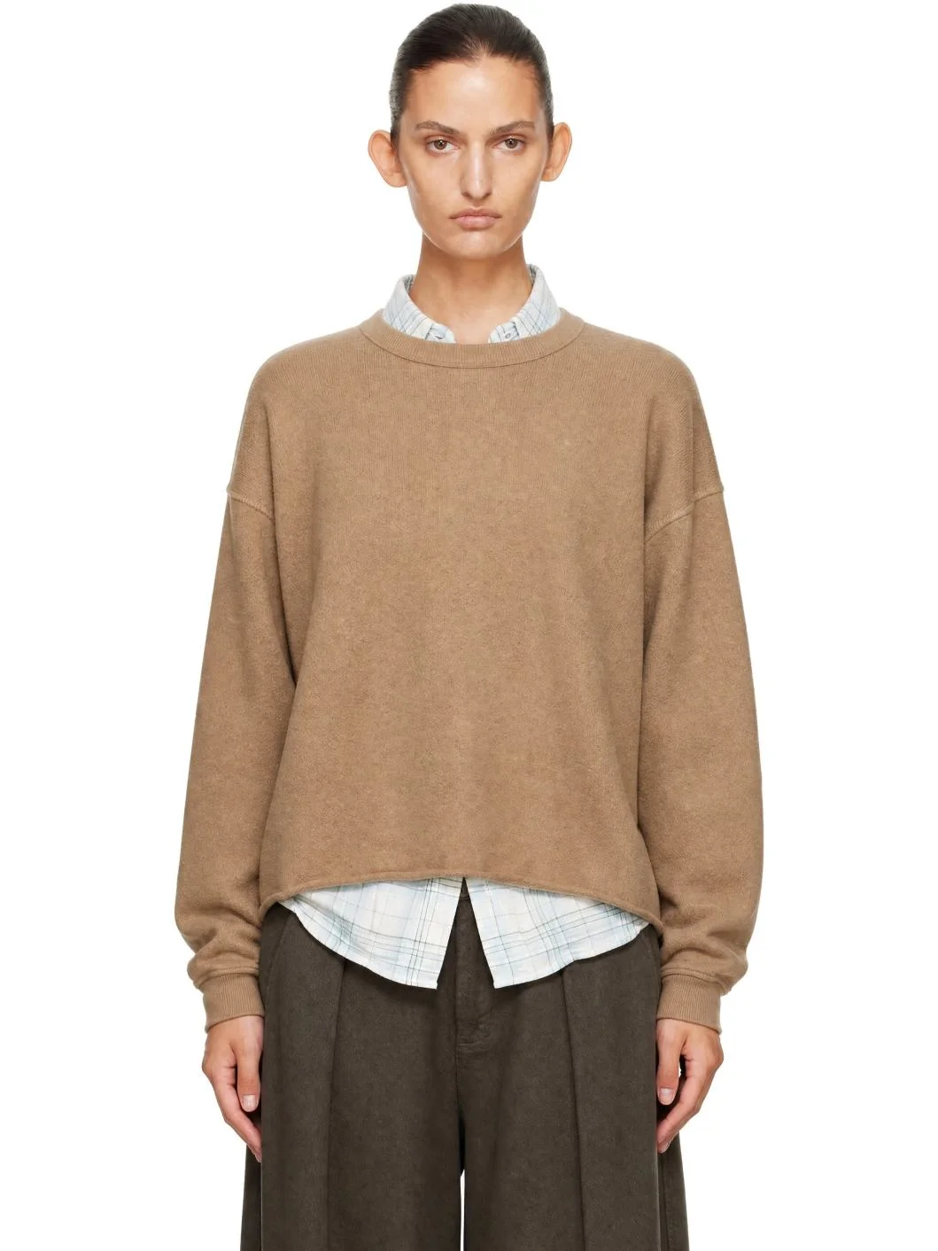 Taupe Studio Sweatshirt - 1