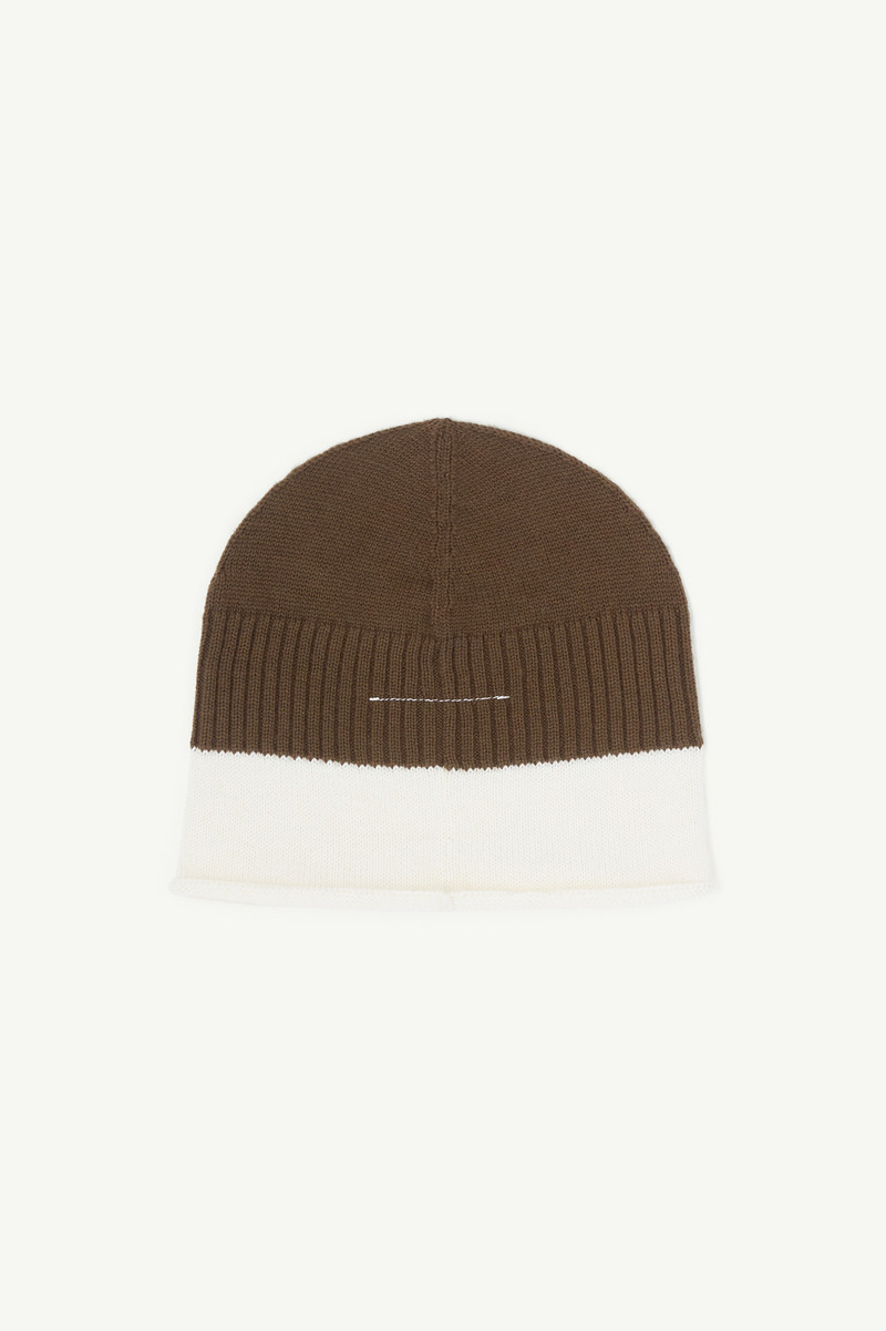 MM6 Maison Margiela Cotton knit beanie outlook