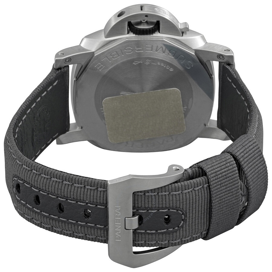 Panerai Submersible QuarantaQuattro eSteel Automatic Grey Dial Men's Watch PAM01288 - 3