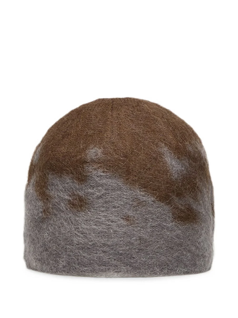 mohair splatter beanie hat - 1