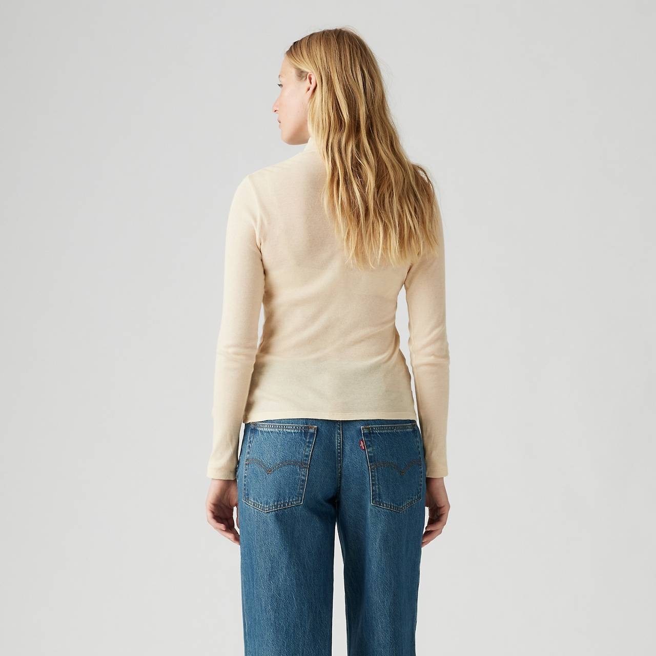 JUNO TISSUE KNIT LONG SLEEVE T-SHIRT - 4