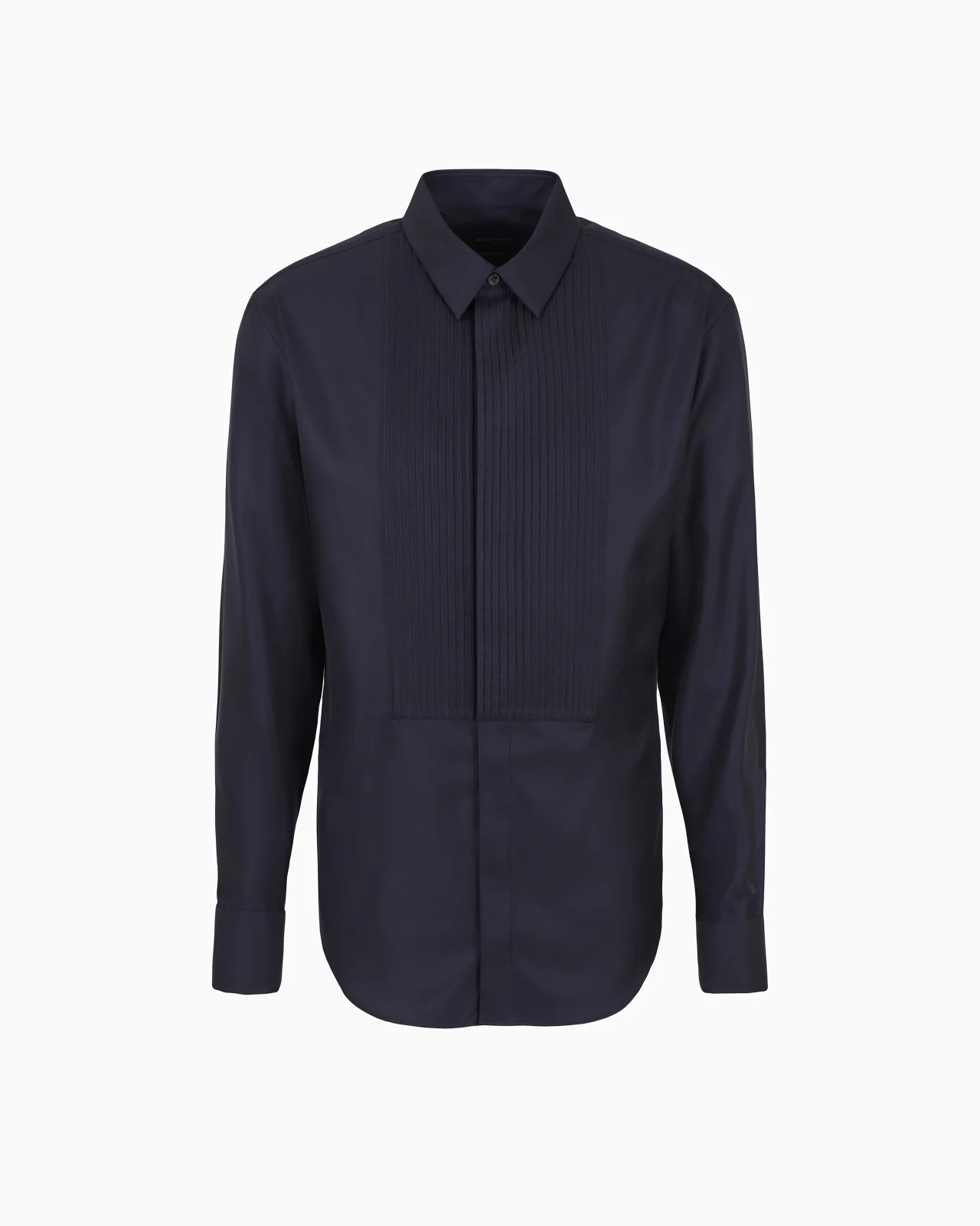 Pleated cotton shirt - 1