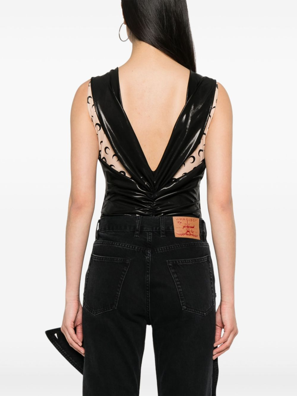MARINE SERRE Top Black - 3