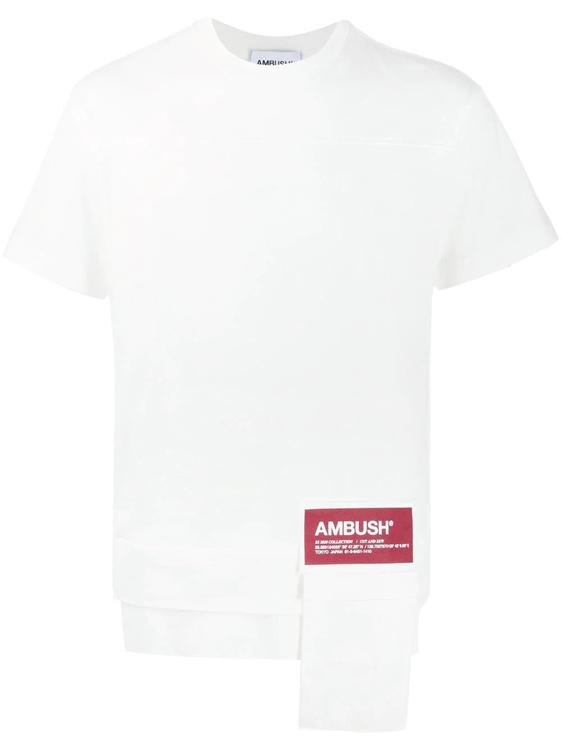 logo patch T-shirt 1